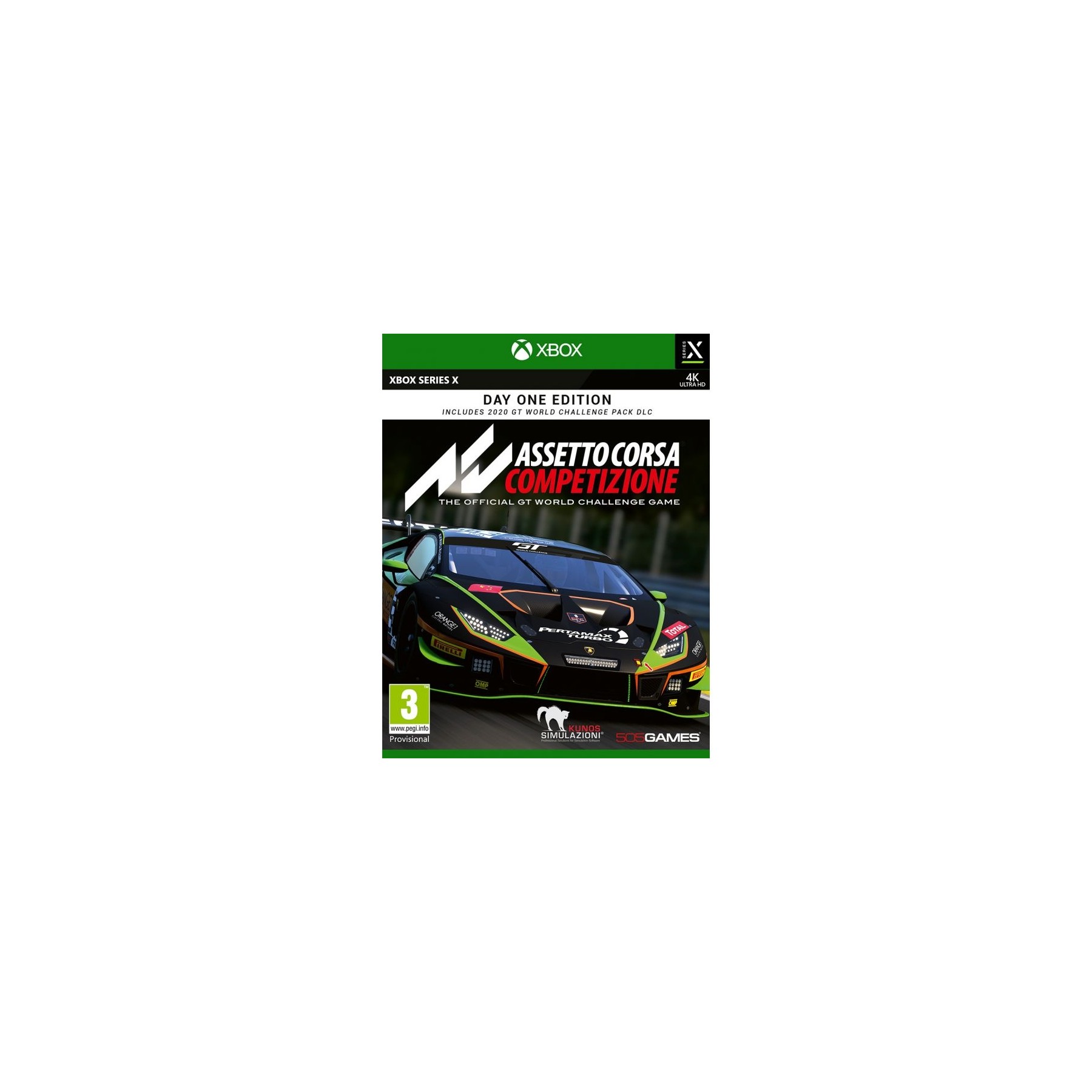 Assetto Corsa Competizione (Day One Edition), Juego para Consola Microsoft XBOX Series X [PAL ESPAÑA]