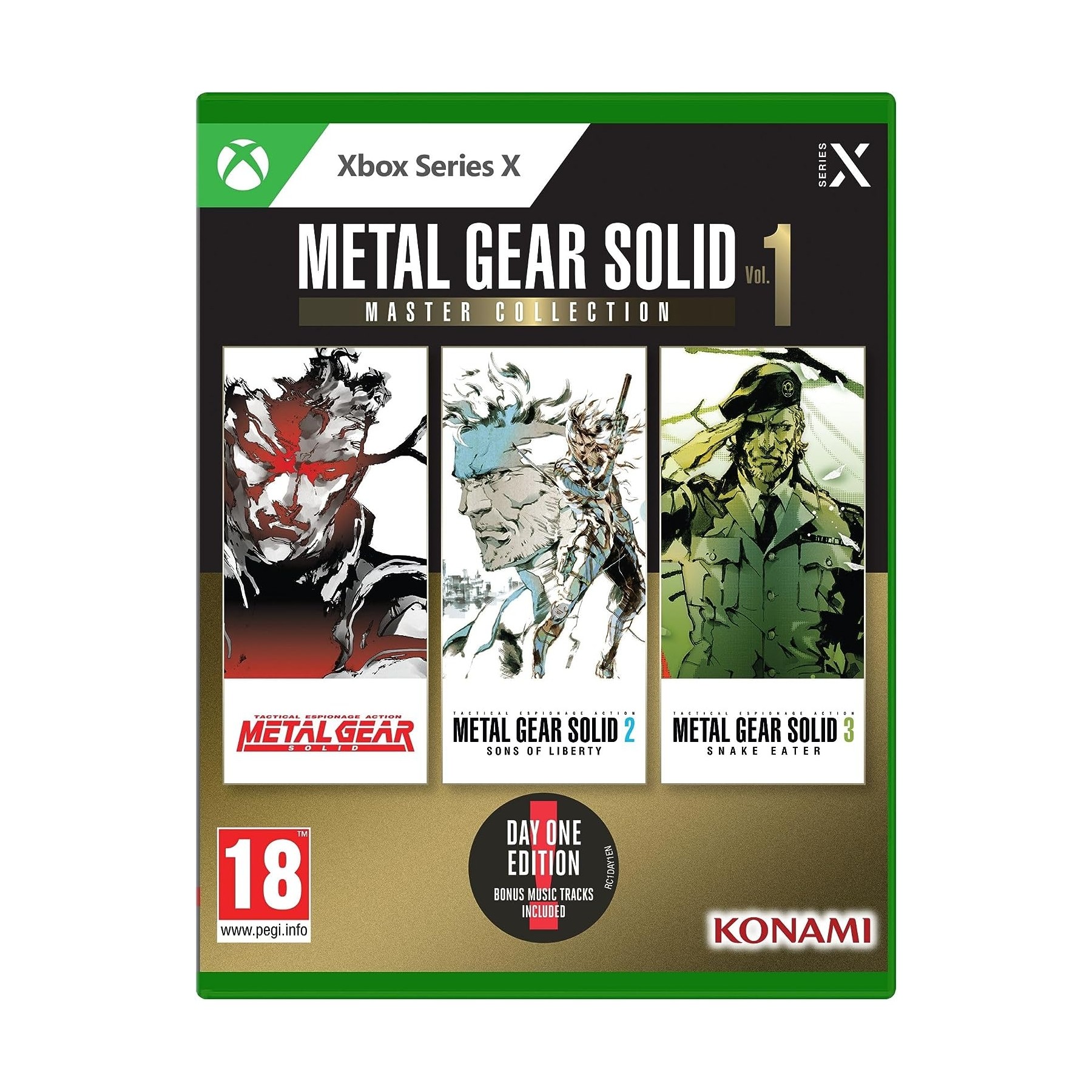 Metal Gear Solid: Master Collection Vol 1 Juego para Consola Microsoft XBOX Series X