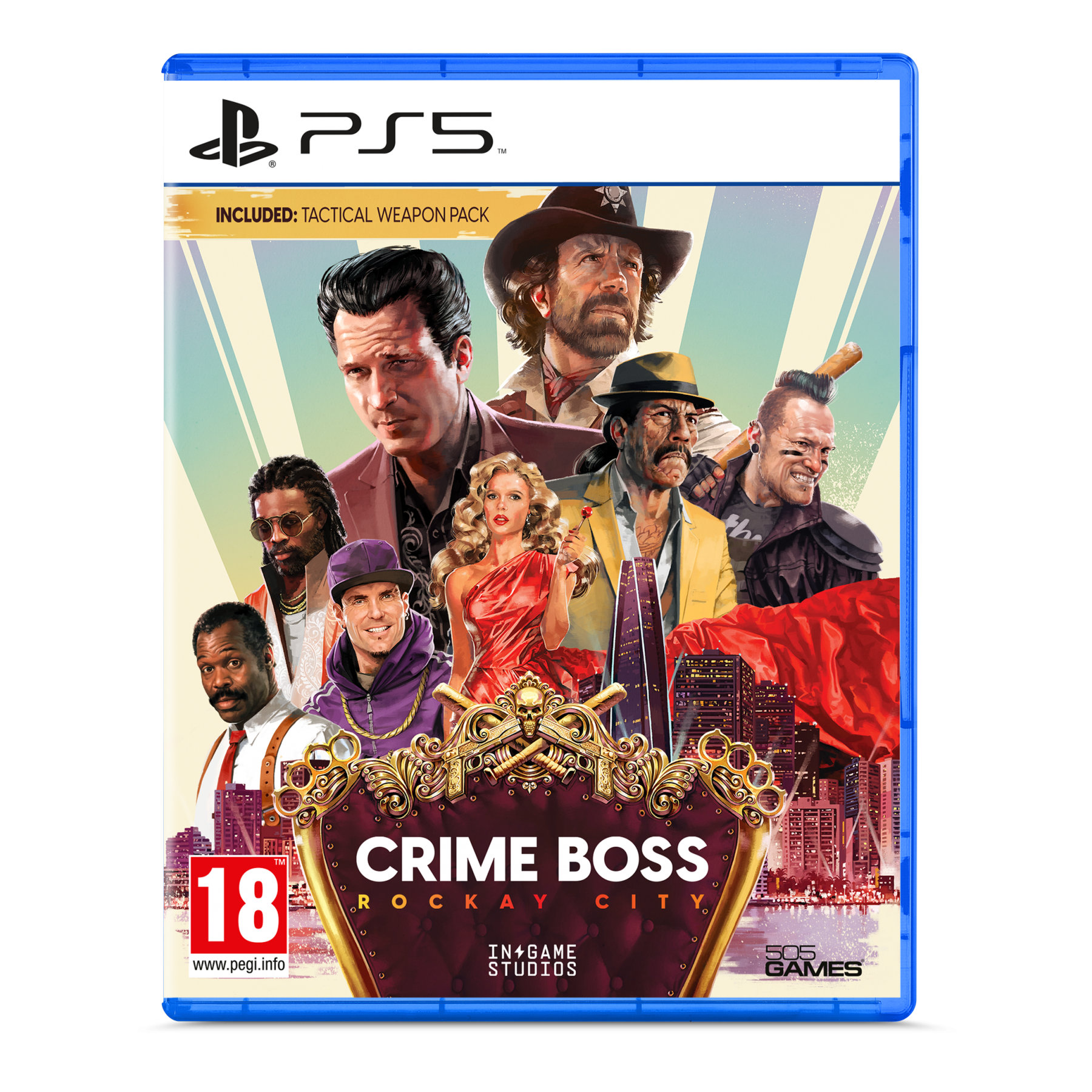 Crime Boss Rockay City Juego para Consola Sony PlayStation 5, PS5