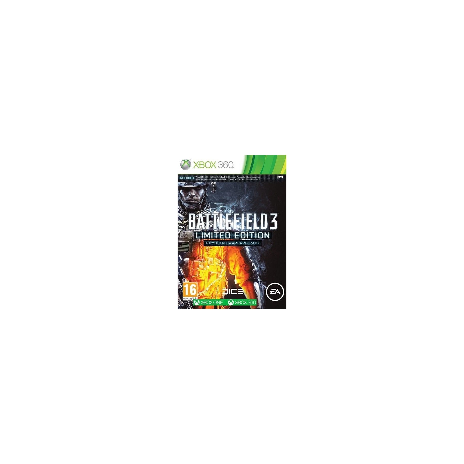 Battlefield 3:Limited Edition Juego para Consola Microsoft XBOX 360 [PAL ESPAÑA]