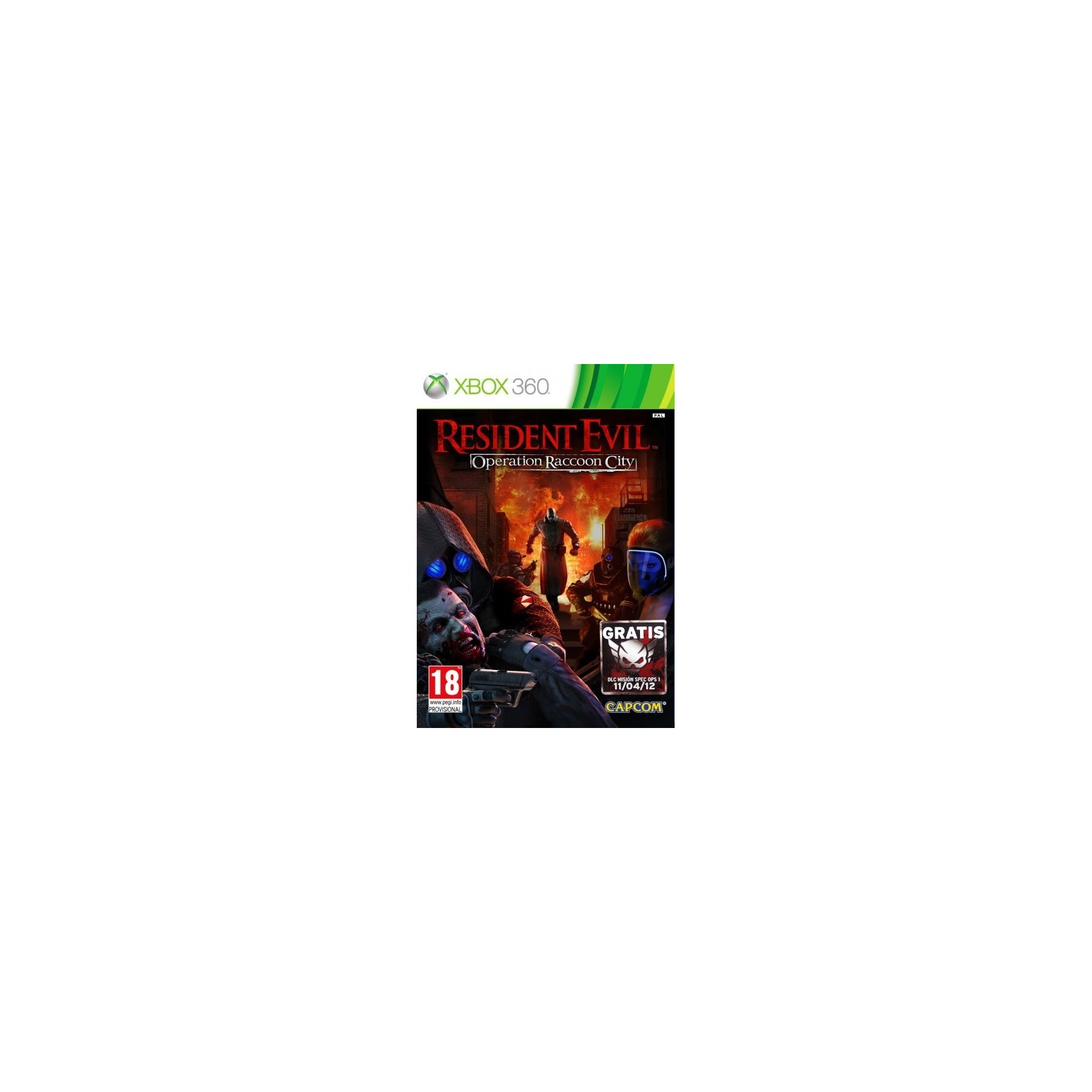 Resident Evil:Operation Raccoon City Juego para Consola Microsoft XBOX 360 [PAL ESPAÑA]