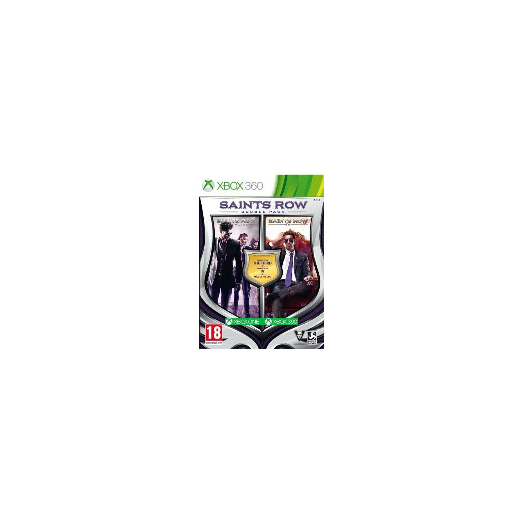 Saints Row Double Pack Juego para Consola Microsoft XBOX 360 [PAL ESPAÑA]