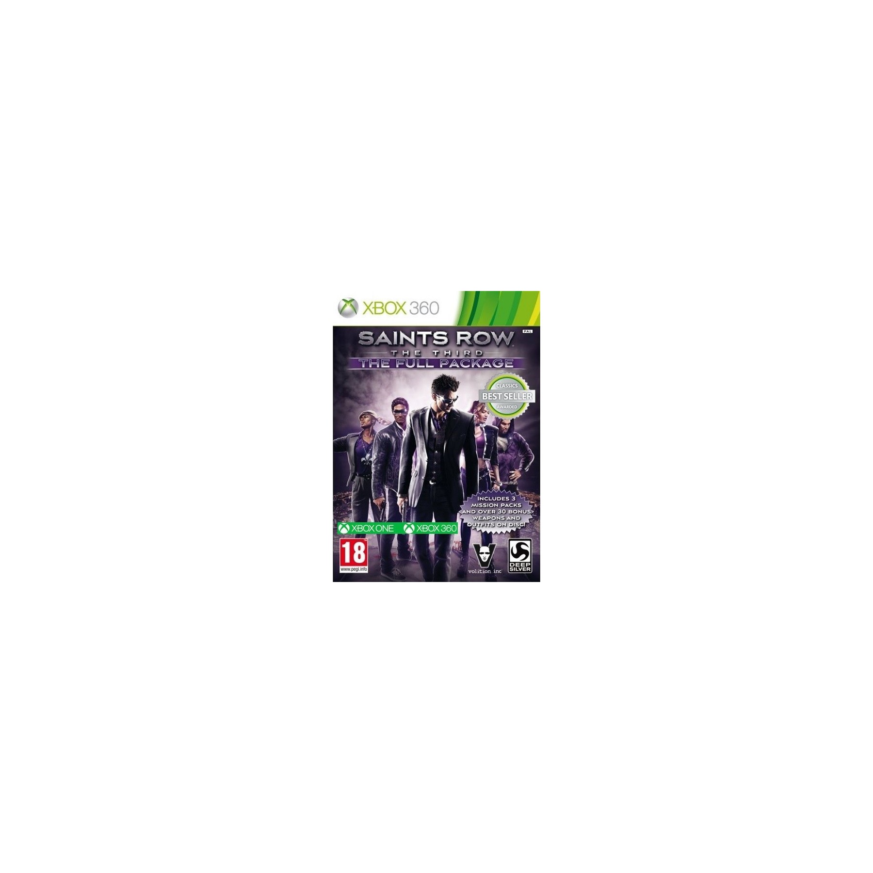 Saints Row:The Third The Full Package (Classics) Juego para Consola Microsoft XBOX 360 [PAL ESPAÑA]