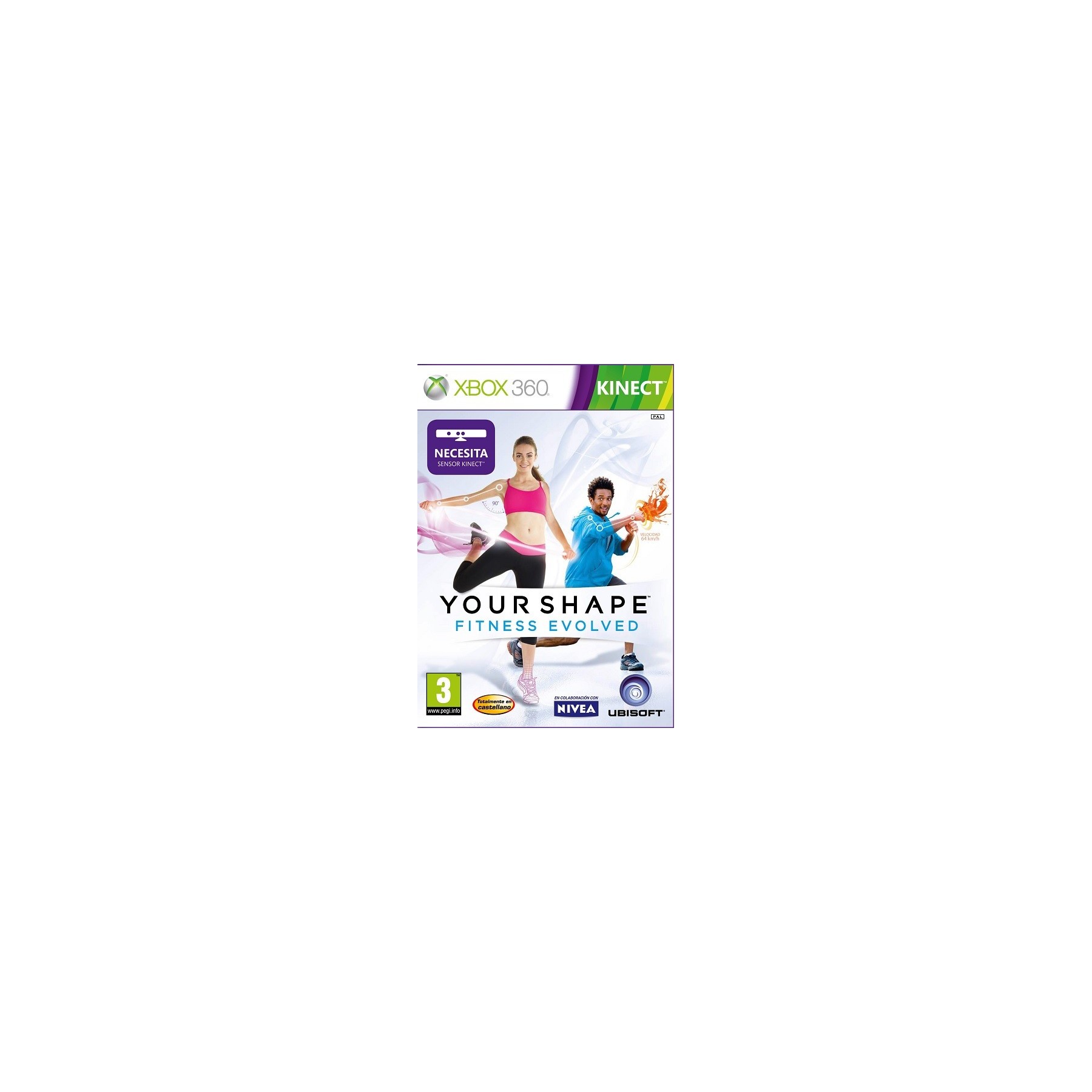 Your Shape Fitness Evolved (Kinnect) Juego para Consola Microsoft XBOX 360 [PAL ESPAÑA]