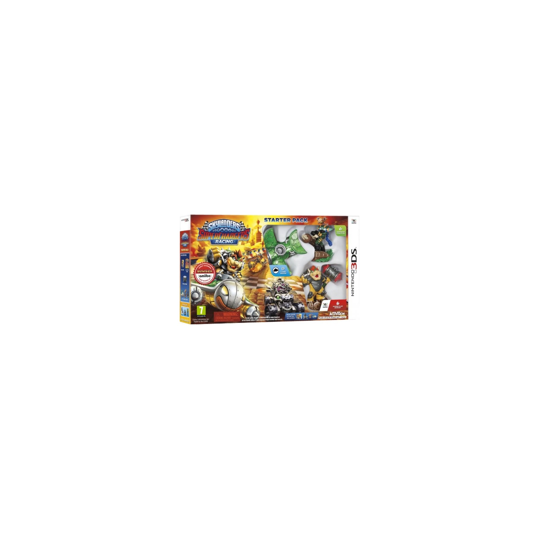 SKYLANDERS SUPERCHARGERS RACING STARTER PACK (INCLUYE FIGURA BOWSER COMPATIBLE CON AMiiBO)