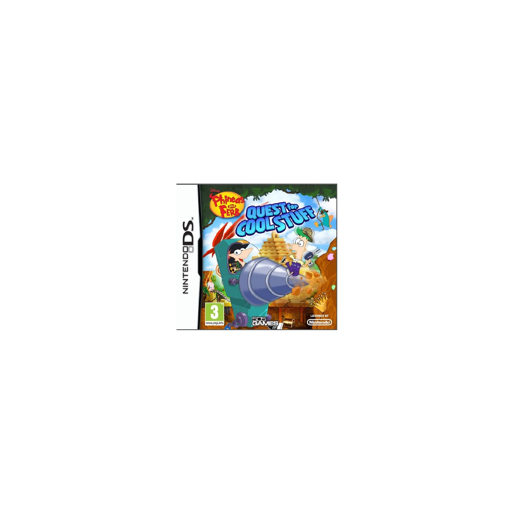 PHINEAS & FERB: QUEST FOR COOL STUFF (3DSXL/3DS/2DS)
