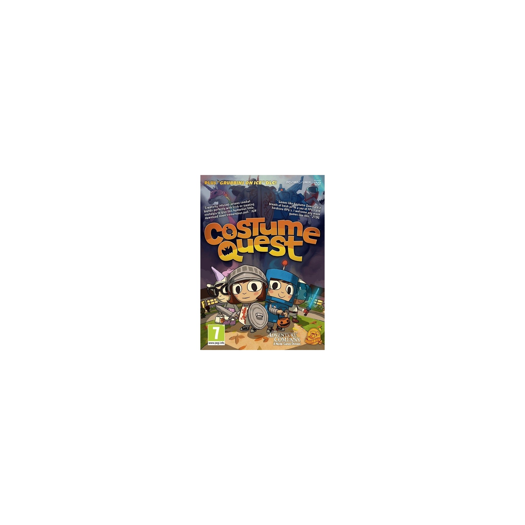 Costume Quest.Plus "Grubbins On Ice" Dlc! Juego para PC, Ordenador y Portatil [PAL ESPAÑA]