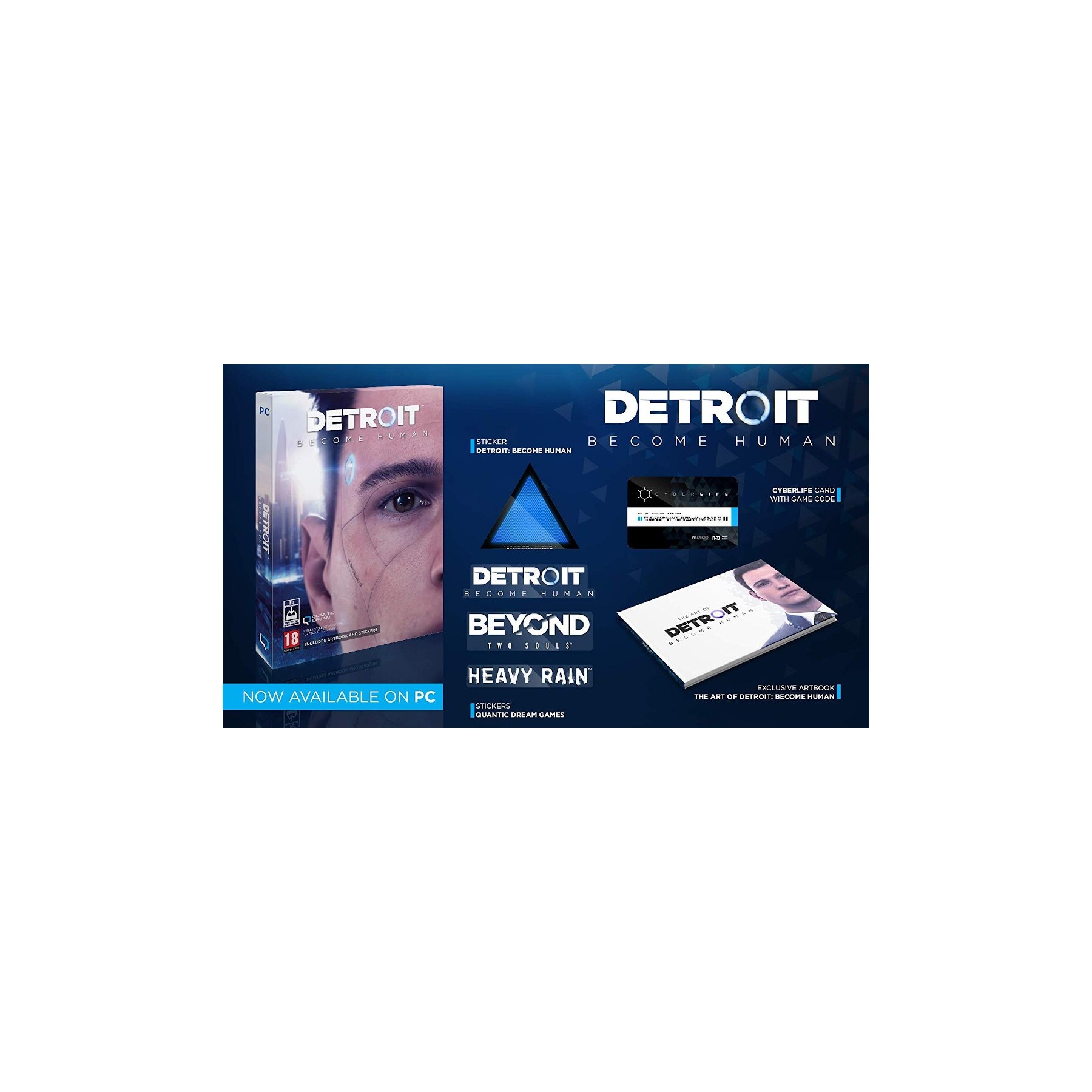 Detroit: Become Human Edicion Especial Juego para PC, Ordenador y Portatil [PAL ESPAÑA]