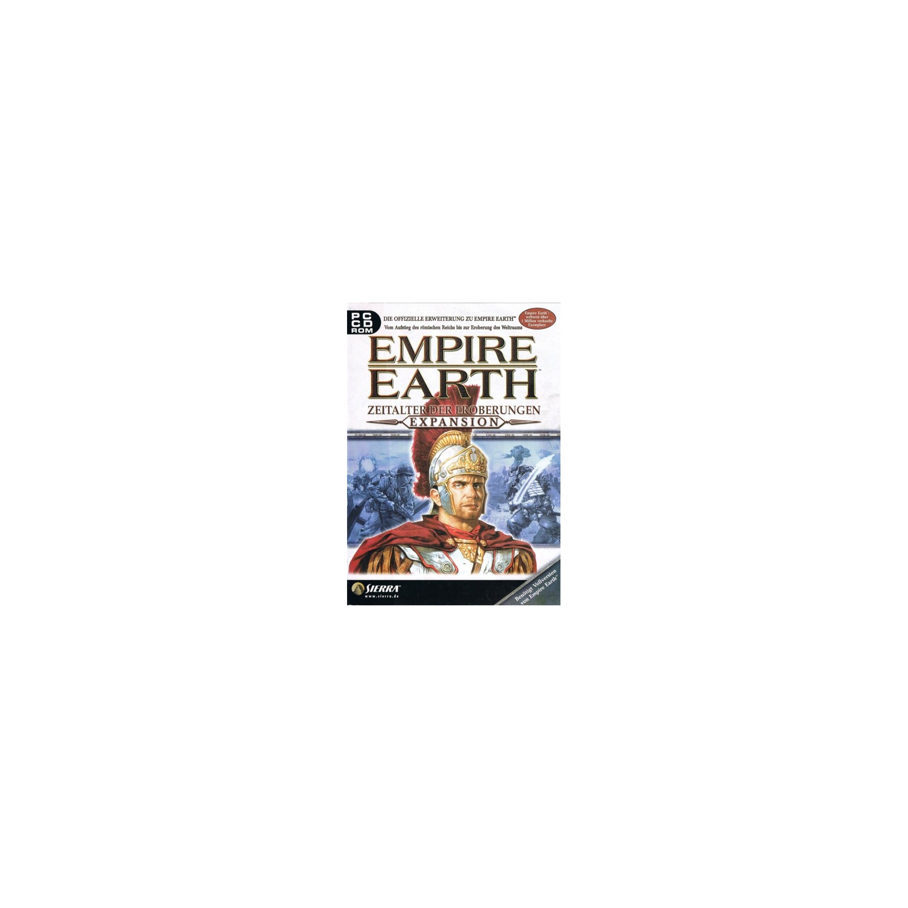 Empire Earth The Earth Of Conquest (Expansion) Juego para PC, Ordenador y Portatil [PAL ESPAÑA]