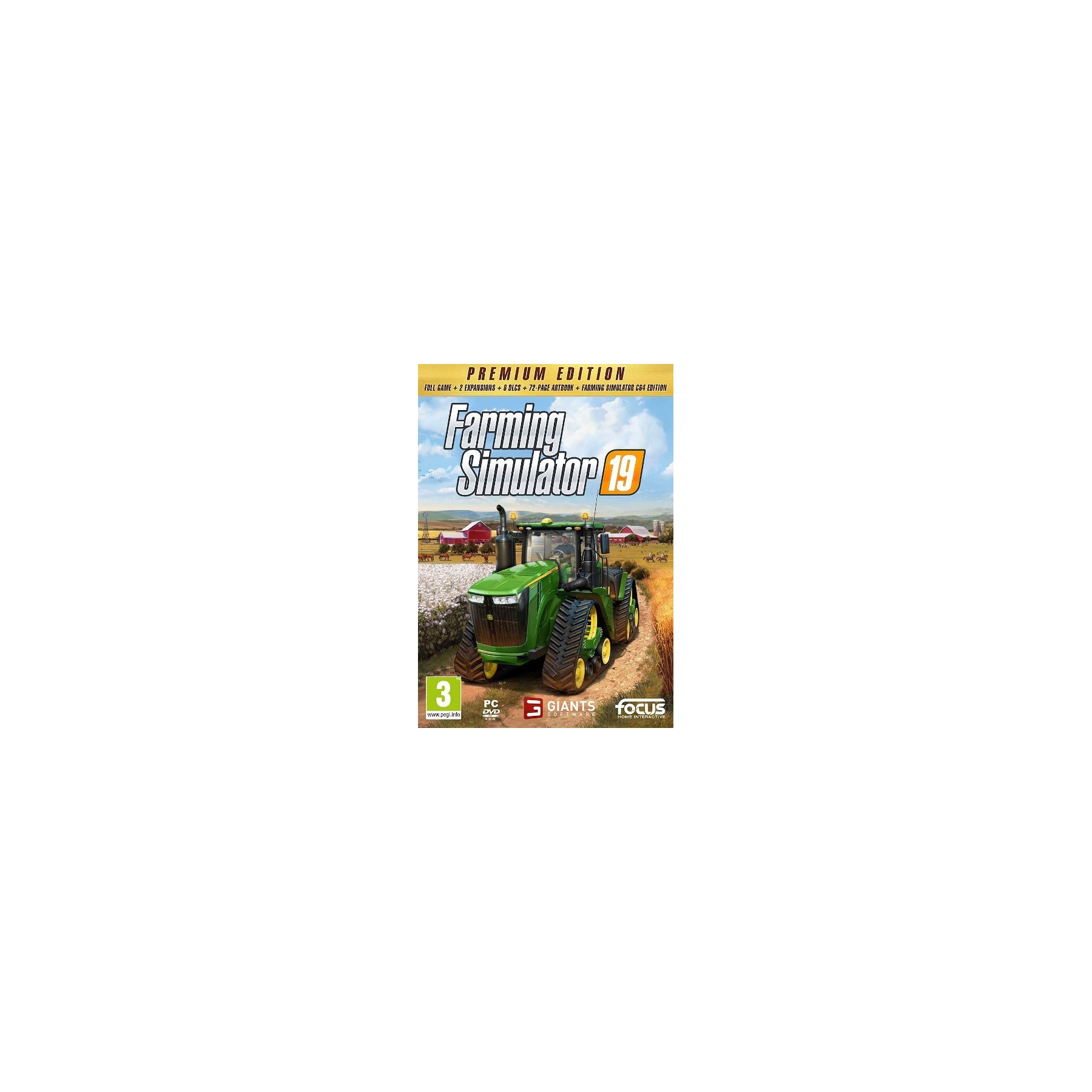 Farming Simulator 19 Premium Edition Juego para PC, Ordenador y Portatil [PAL ESPAÑA]