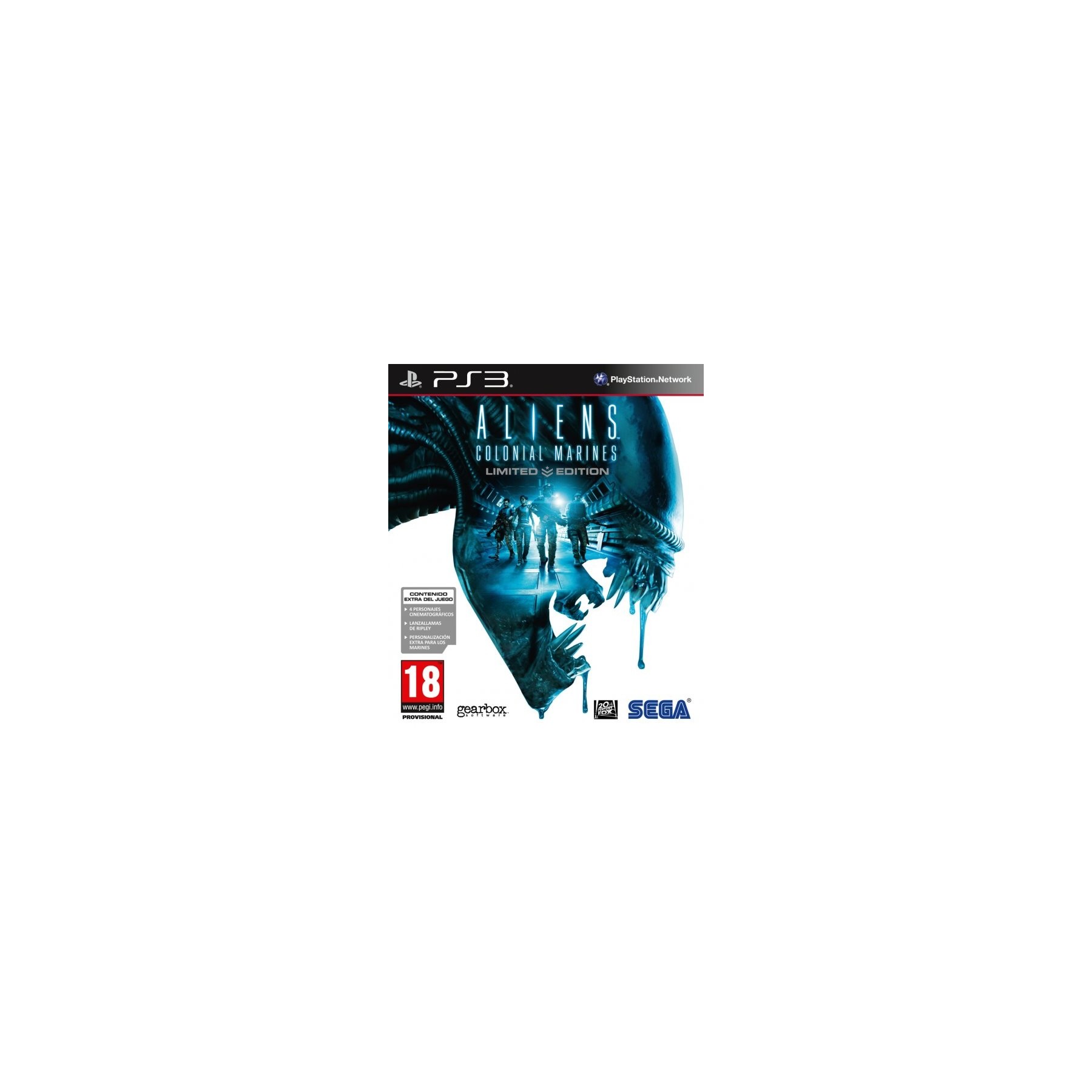 Aliens Colonial Marines Limited Ed. Juego para Consola Sony PlayStation 3, PS3 [PAL ESPAÑA]