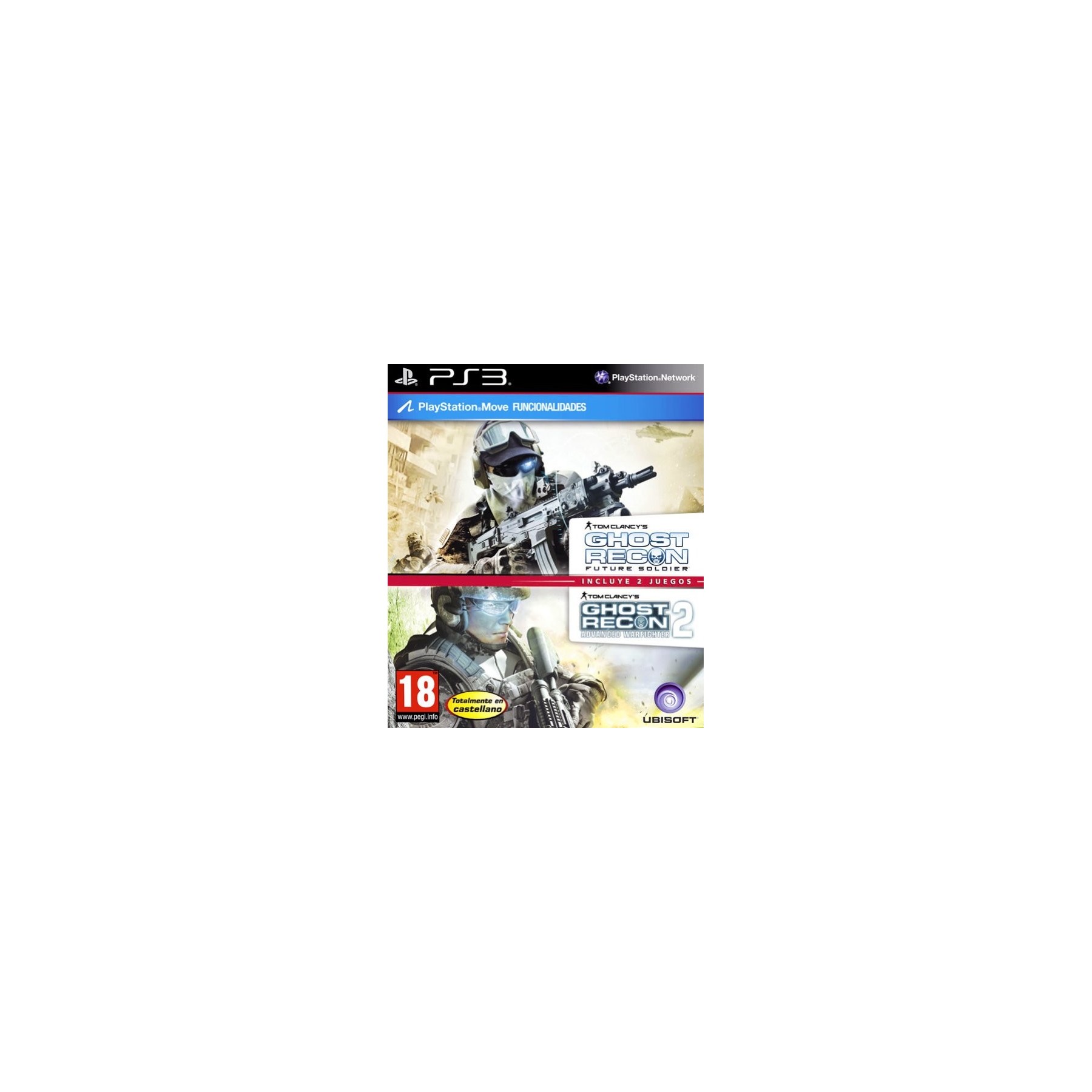 Ghost Recon Anthology (Future Soldier/Adv. Warfighter 2) Juego para Consola Sony PlayStation 3, PS3 [PAL ESPAÑA]