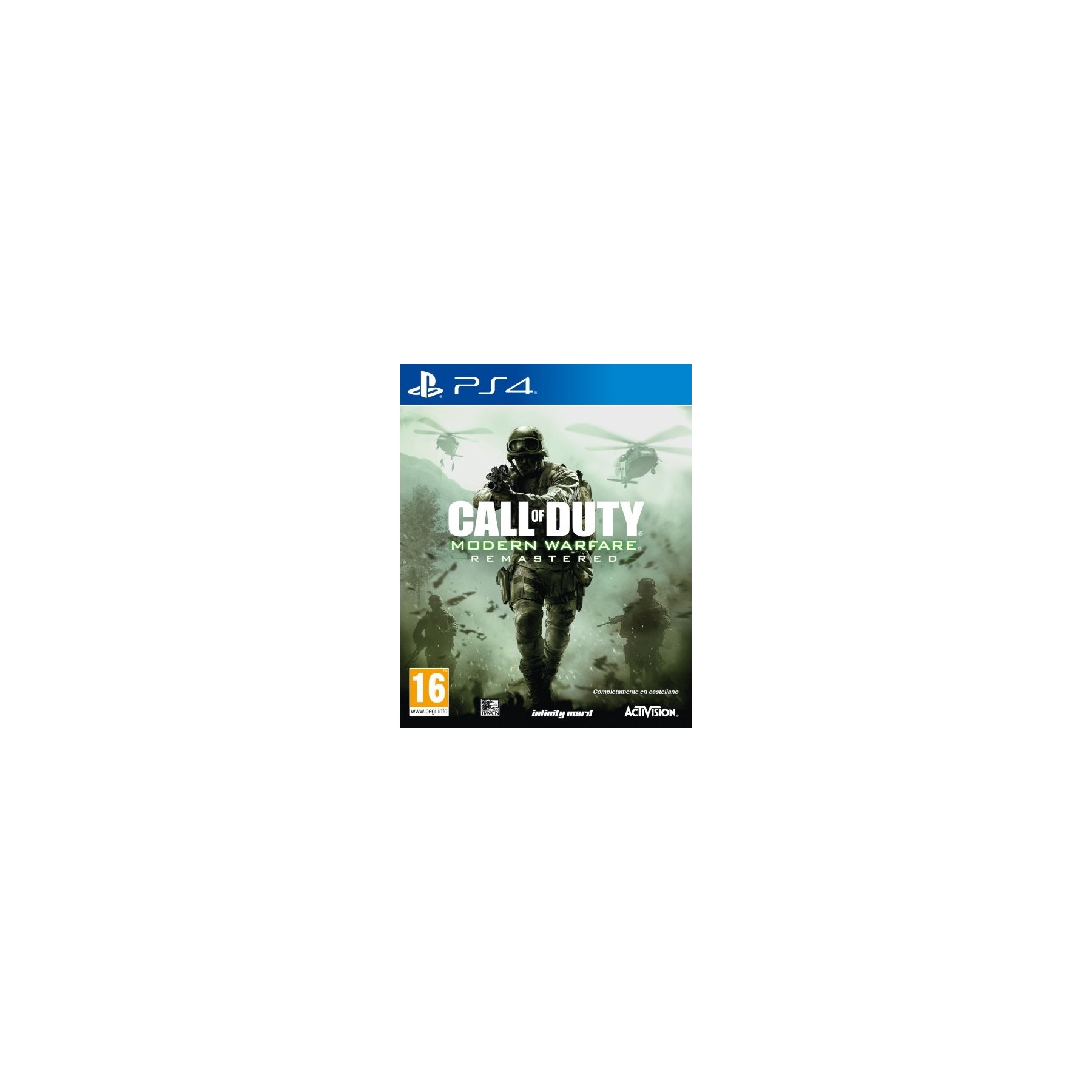 Call Of Duty Modern Warfare Remastered Juego para Consola Sony PlayStation 4, PS4 [PAL ESPAÑA]