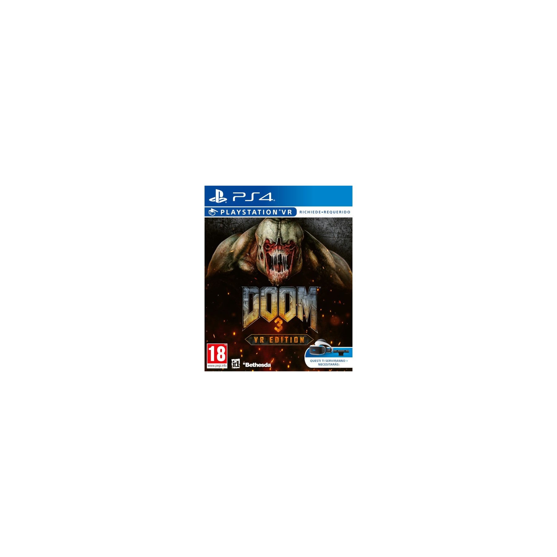 Doom 3: Vr Edition (Vr) Juego para Consola Sony PlayStation 4, PS4 [PAL ESPAÑA]