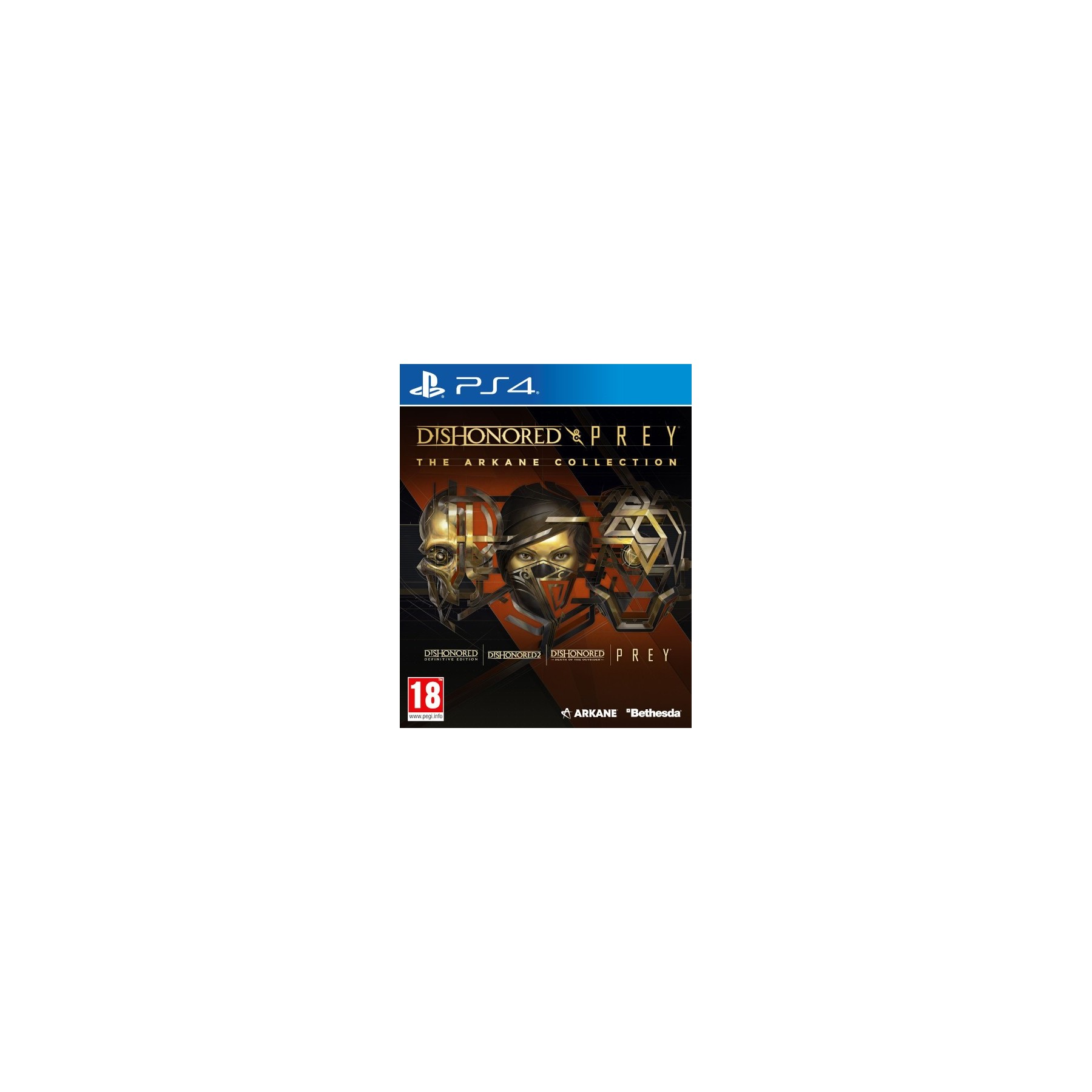 Dishonored & Prey The Arkane Collection Juego para Consola Sony PlayStation 4, PS4 [PAL ESPAÑA]