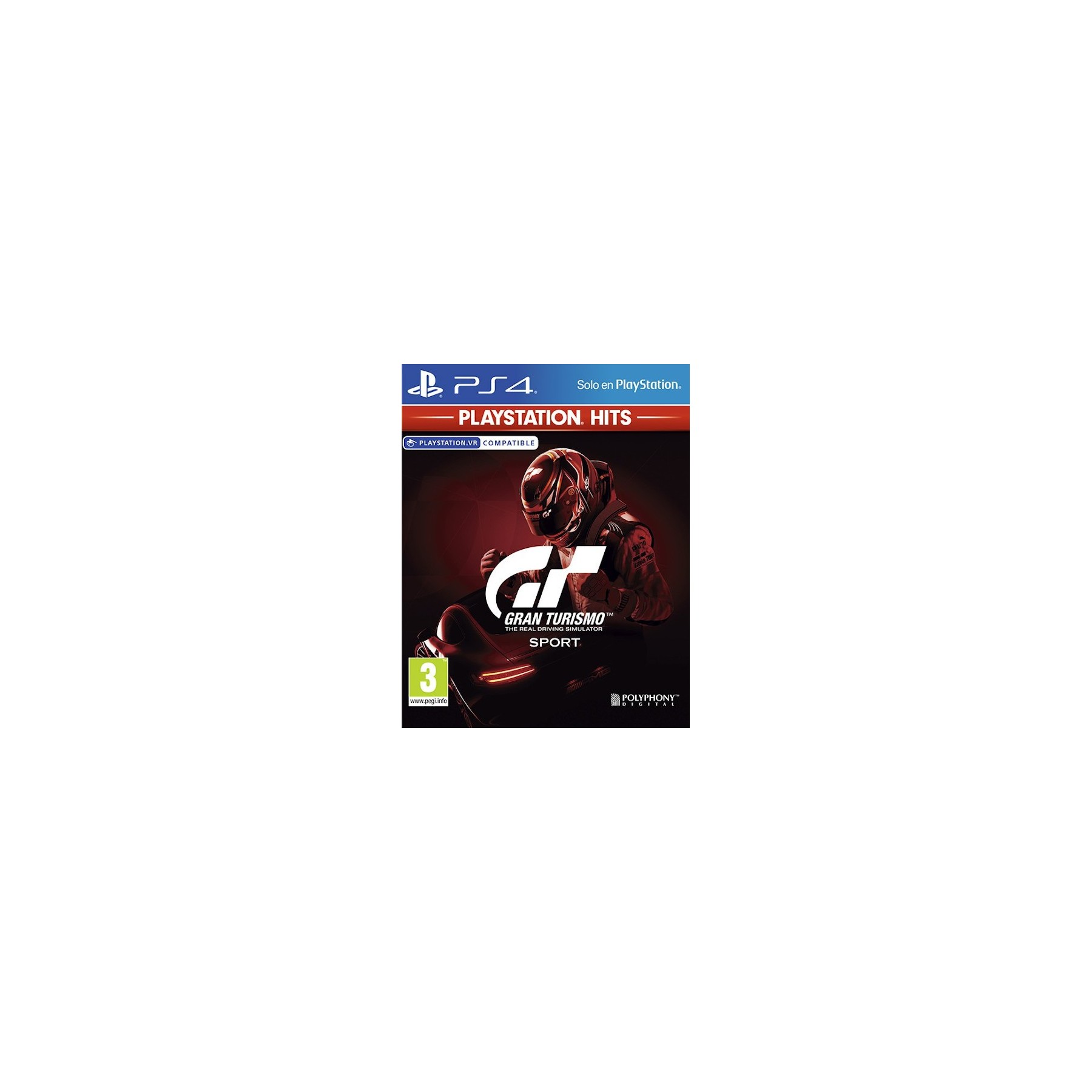 Gran Turismo Sport (Vr) (Playstation Hits) Juego para Consola Sony PlayStation 4, PS4 [PAL ESPAÑA]