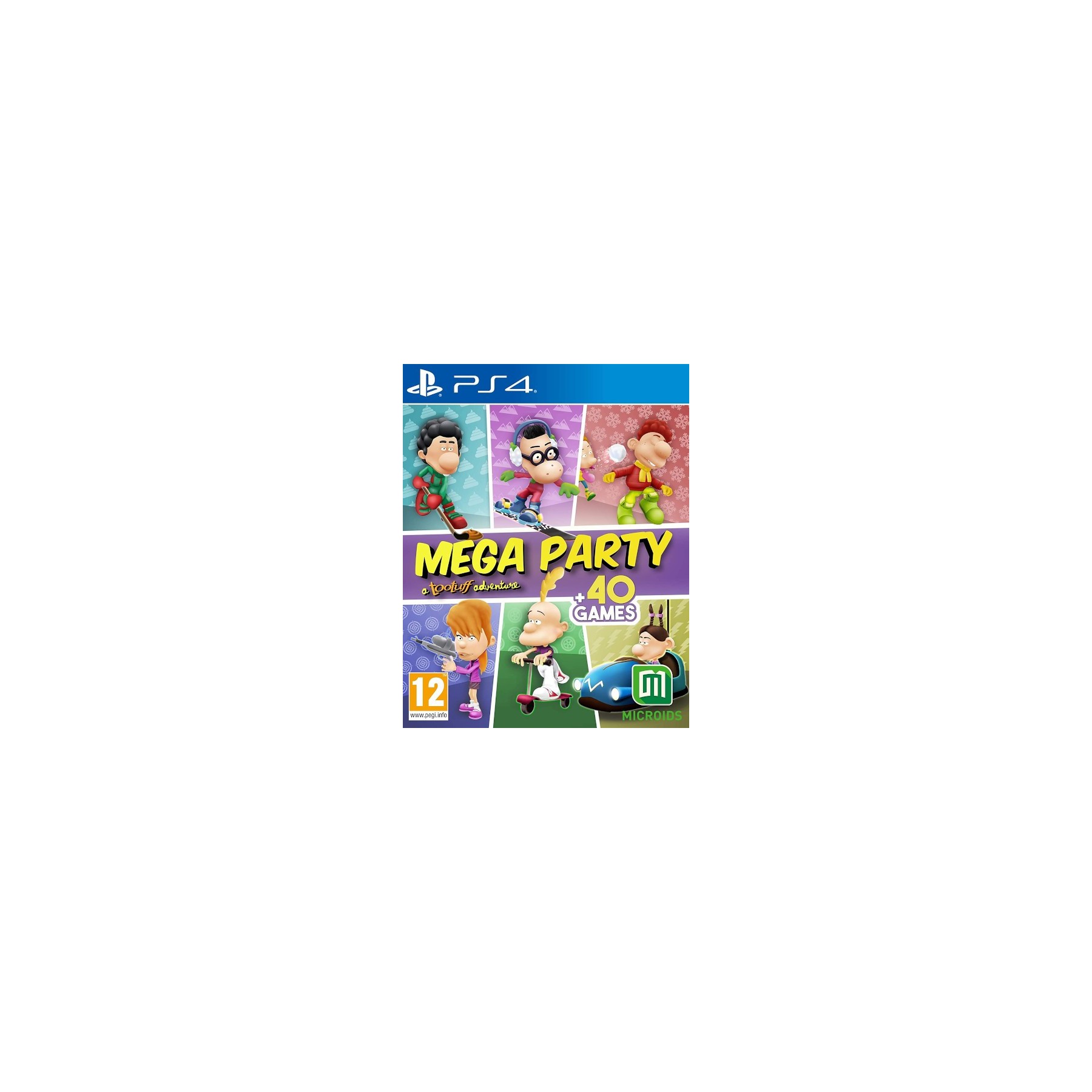 MEGA PARTY:A TOOTUFF ADVENTURE  (+40 GAMES)