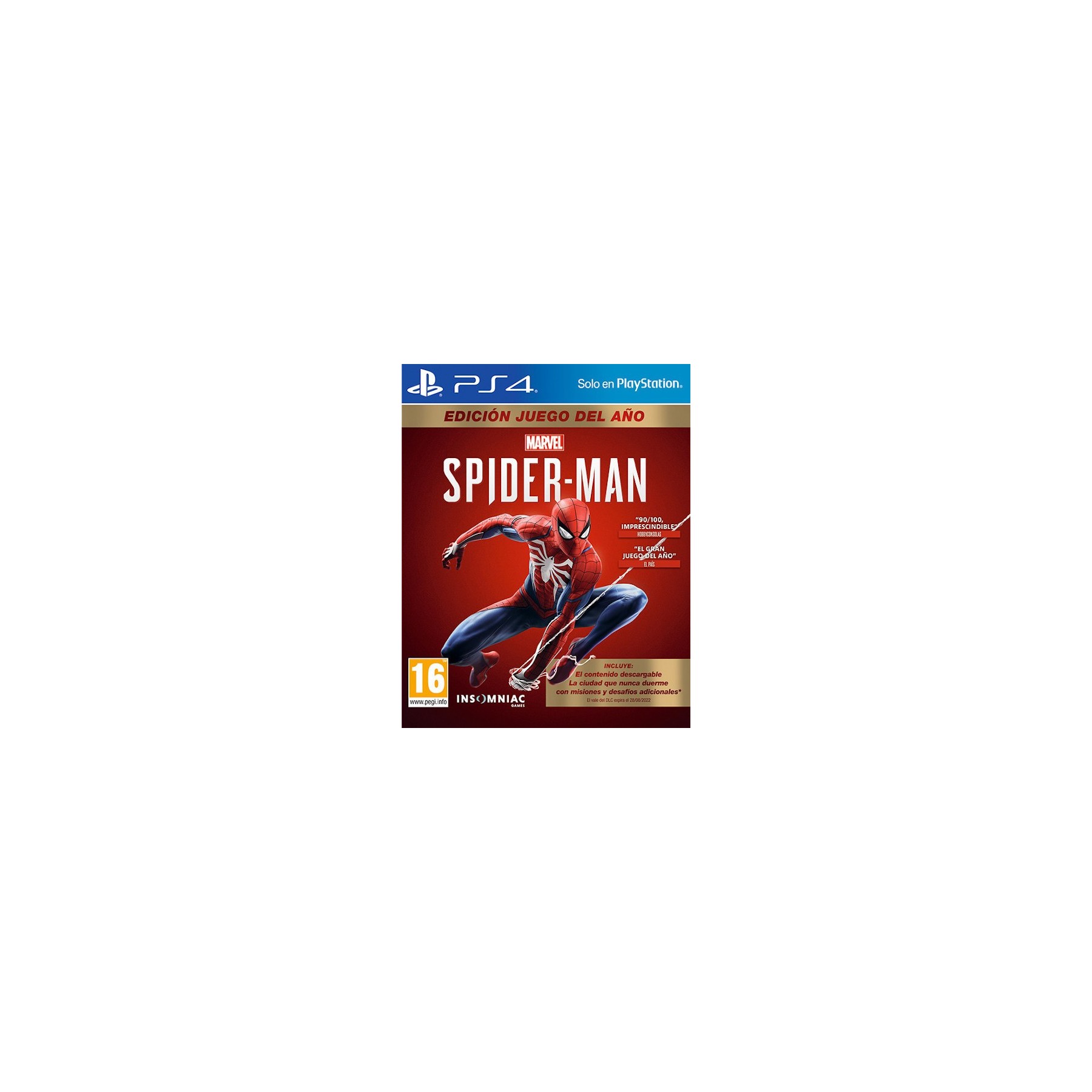 MARVEL SPIDER-MAN EDICIÓN JUEGO DEL AÑO (GOTY)