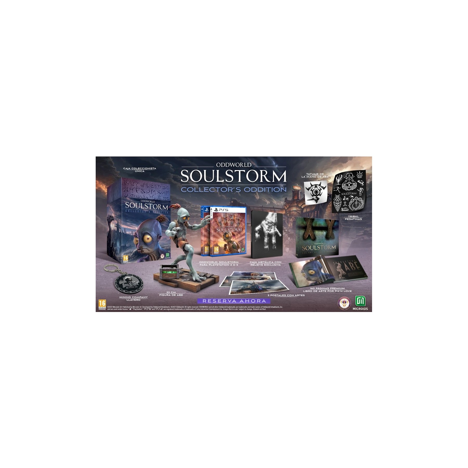 ODDWORLD SOULSTORM COLLECTOR'S ODDITION