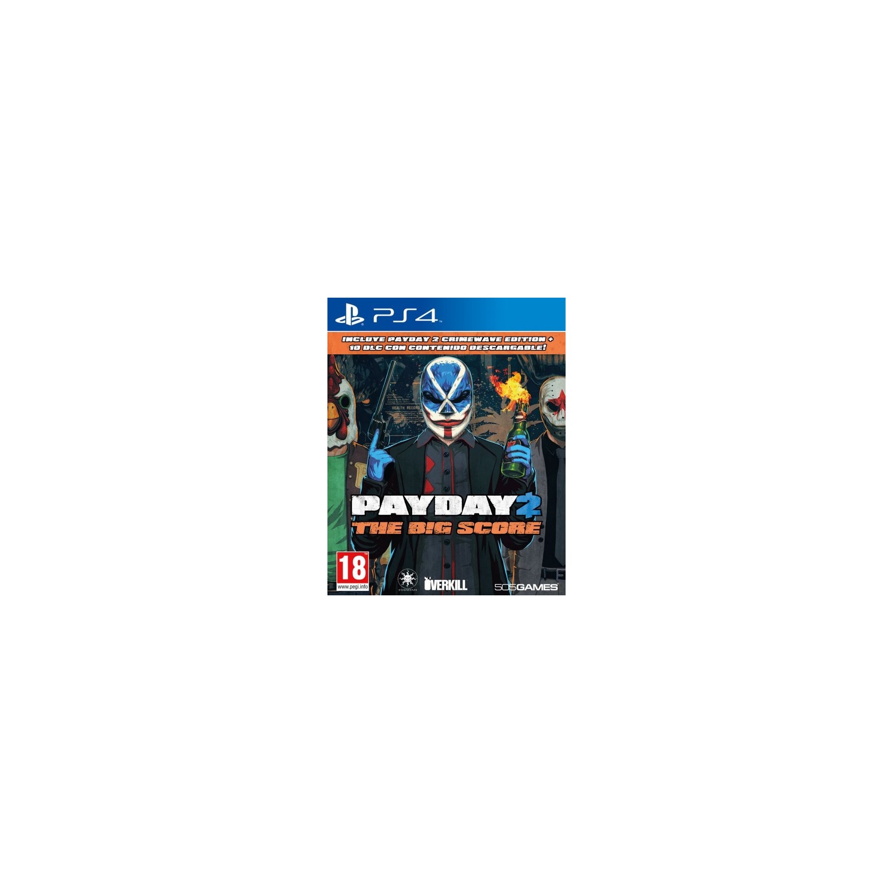 Payday 2 The Big Score Juego para Consola Sony PlayStation 4, PS4 [PAL ESPAÑA]