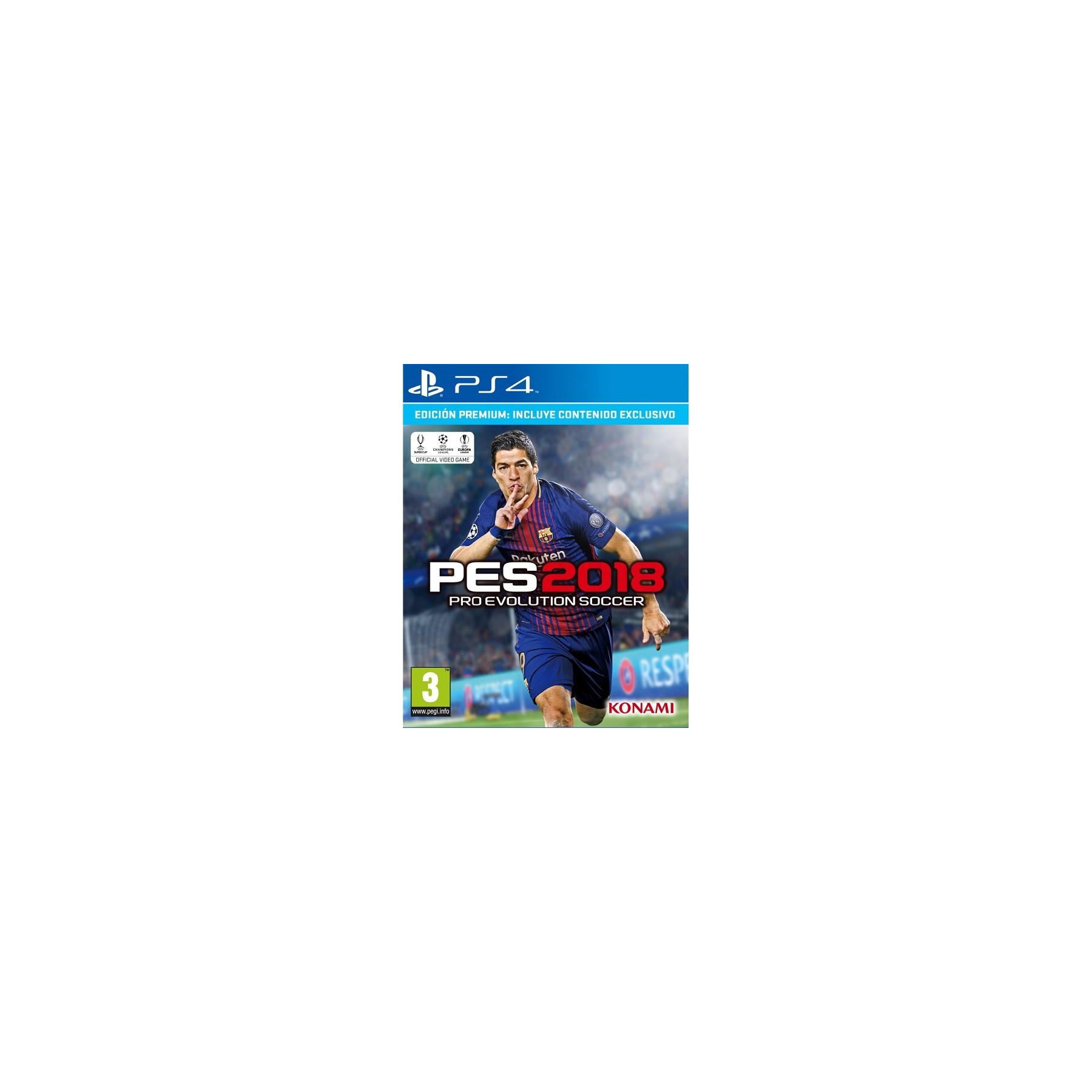 Pes 2018 Edicion Premium Juego para Consola Sony PlayStation 4, PS4 [PAL ESPAÑA]