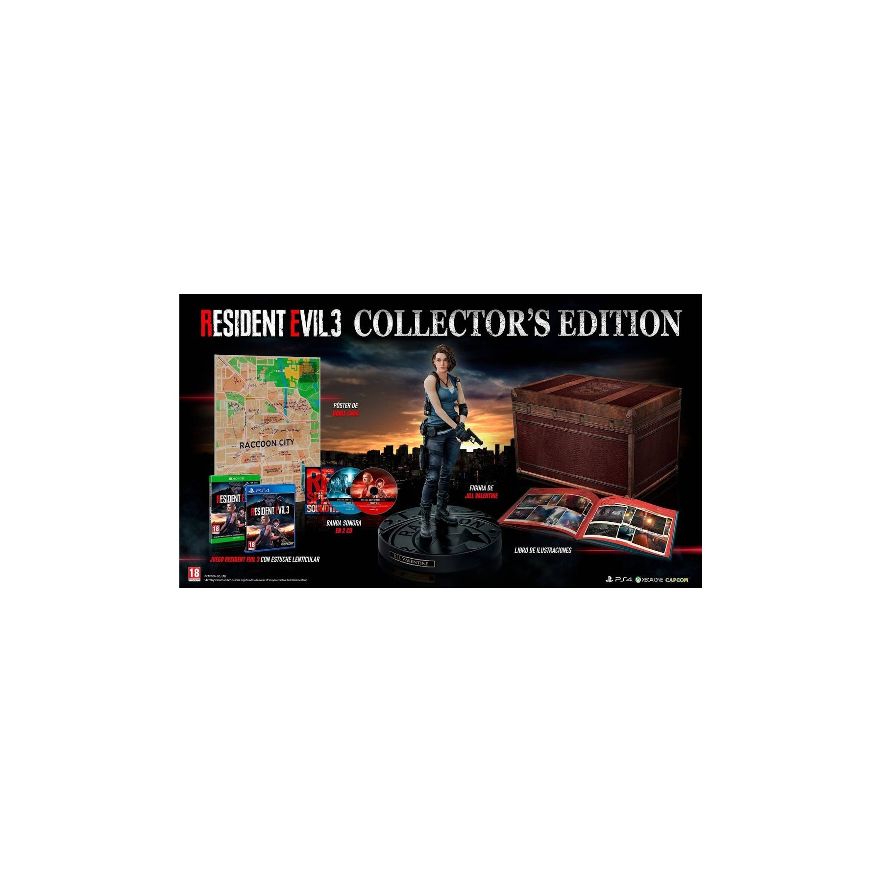 RESIDENT EVIL 3 REMAKE COLLECTOR'S EDITION