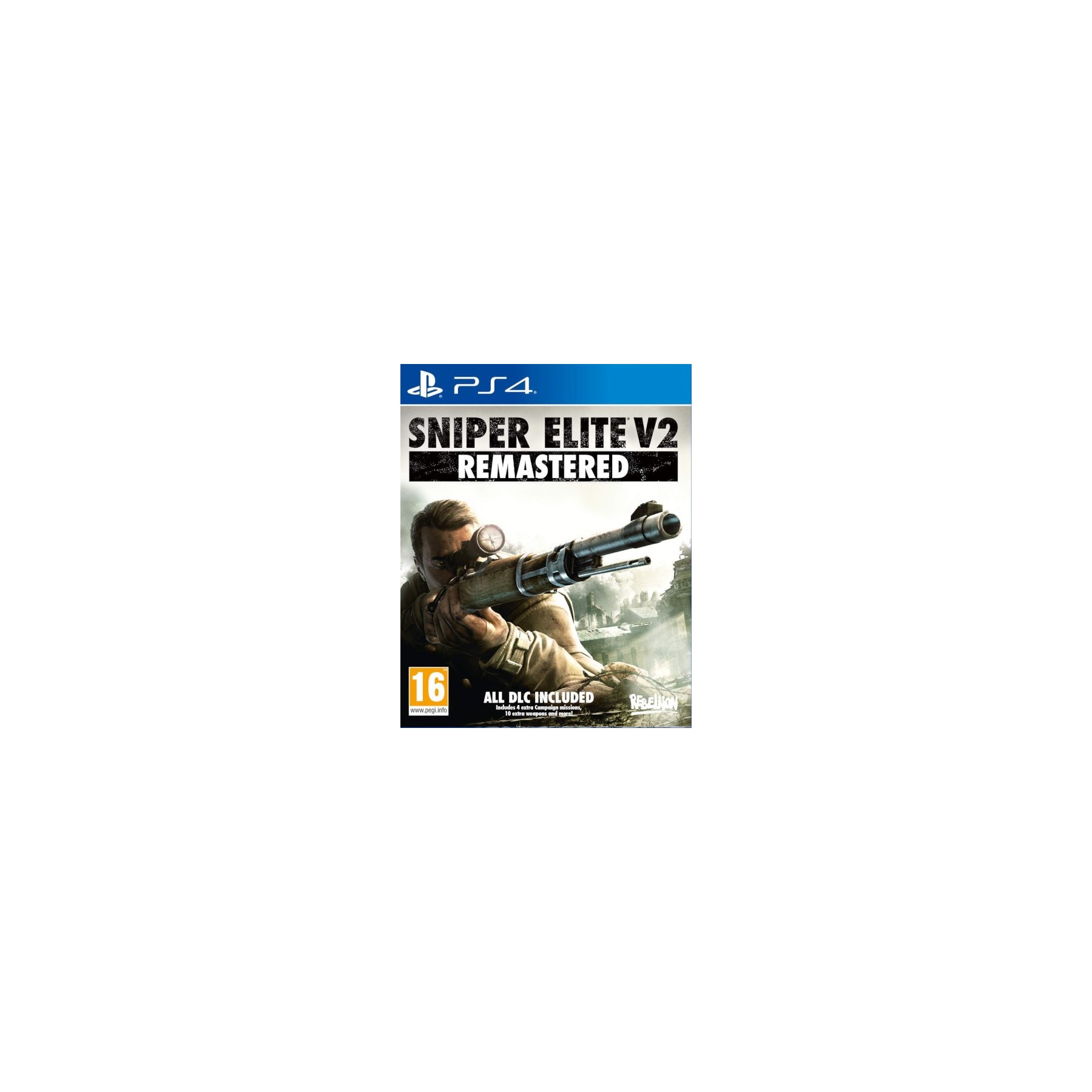 Sniper Elite V2: Remastered (4 Misiones /7 Personajes/10 Armas) Juego para Consola Sony PlayStation 4, PS4 [PAL ESPAÑA]