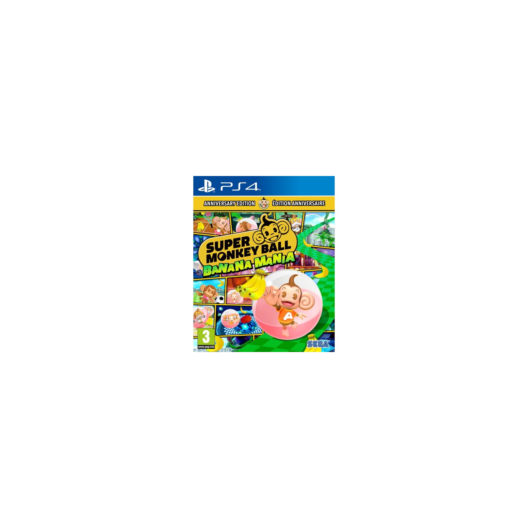 SUPER MONKEY BALL BANANA MANIA LAUNCH EDITION