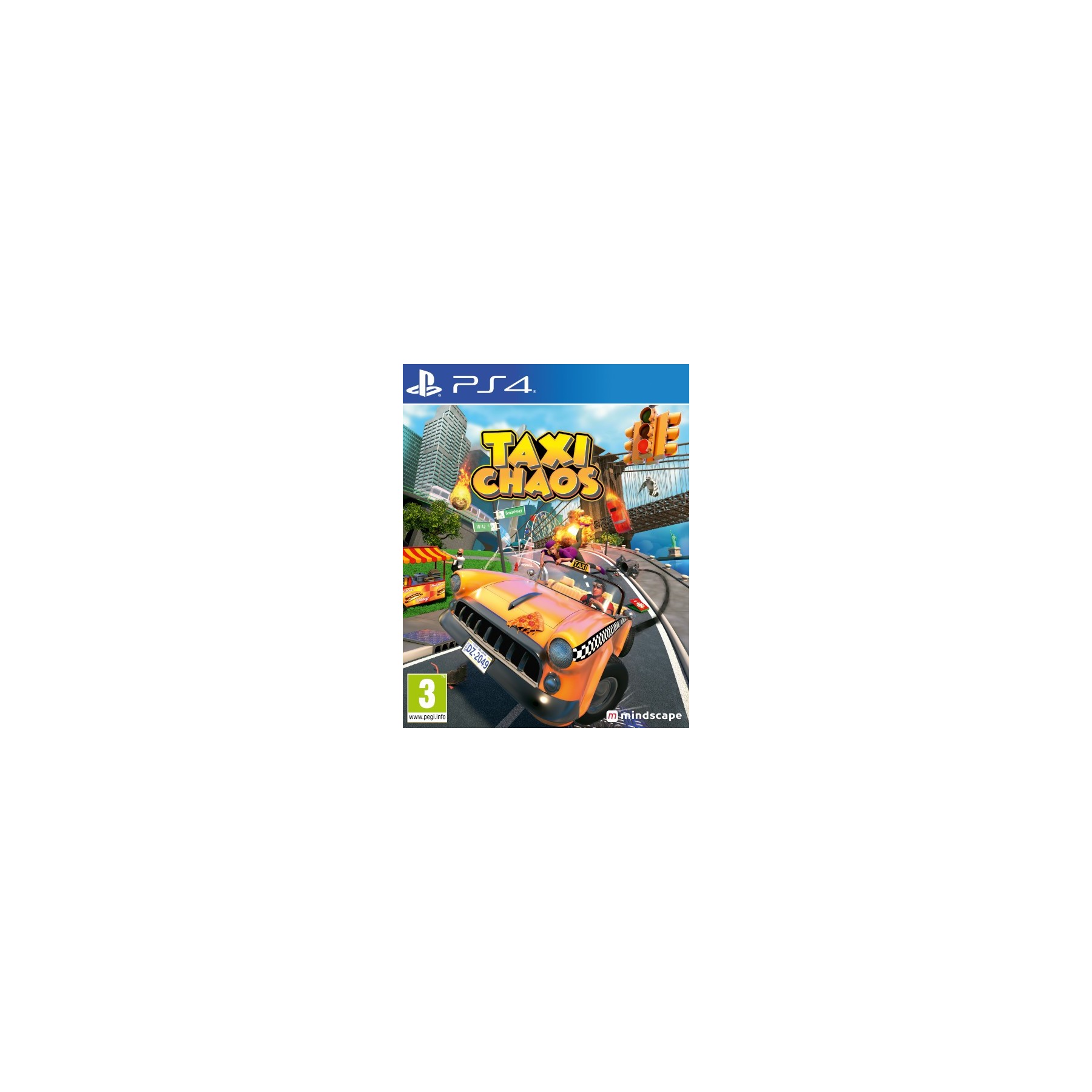 Taxi Chaos Juego para Consola Sony PlayStation 4, PS4 [PAL ESPAÑA]