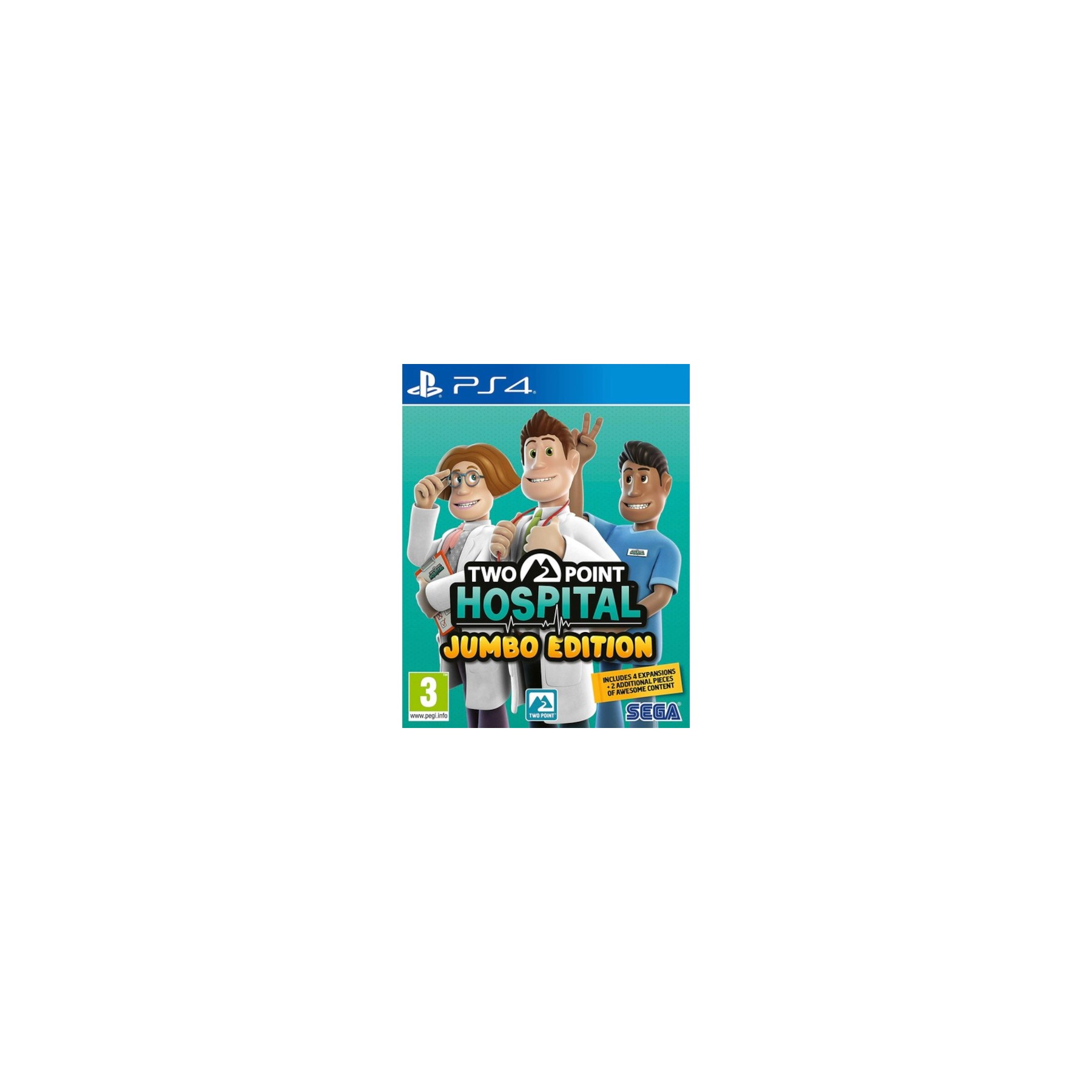 TWO POINT HOSPITAL:JUMBO EDITION (INCLUYE 4 EXPANSIONES Y 2 DLCS)