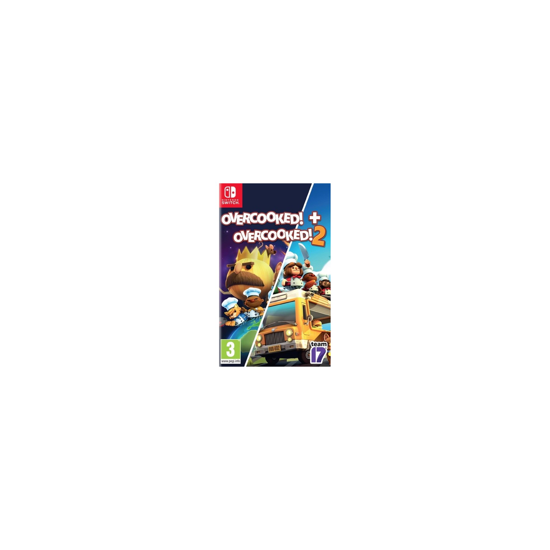 Overcooked! Special Edition + Overcooked ! 2 (2 En 1) Juego para Consola Nintendo Switch [PAL ESPAÑA]