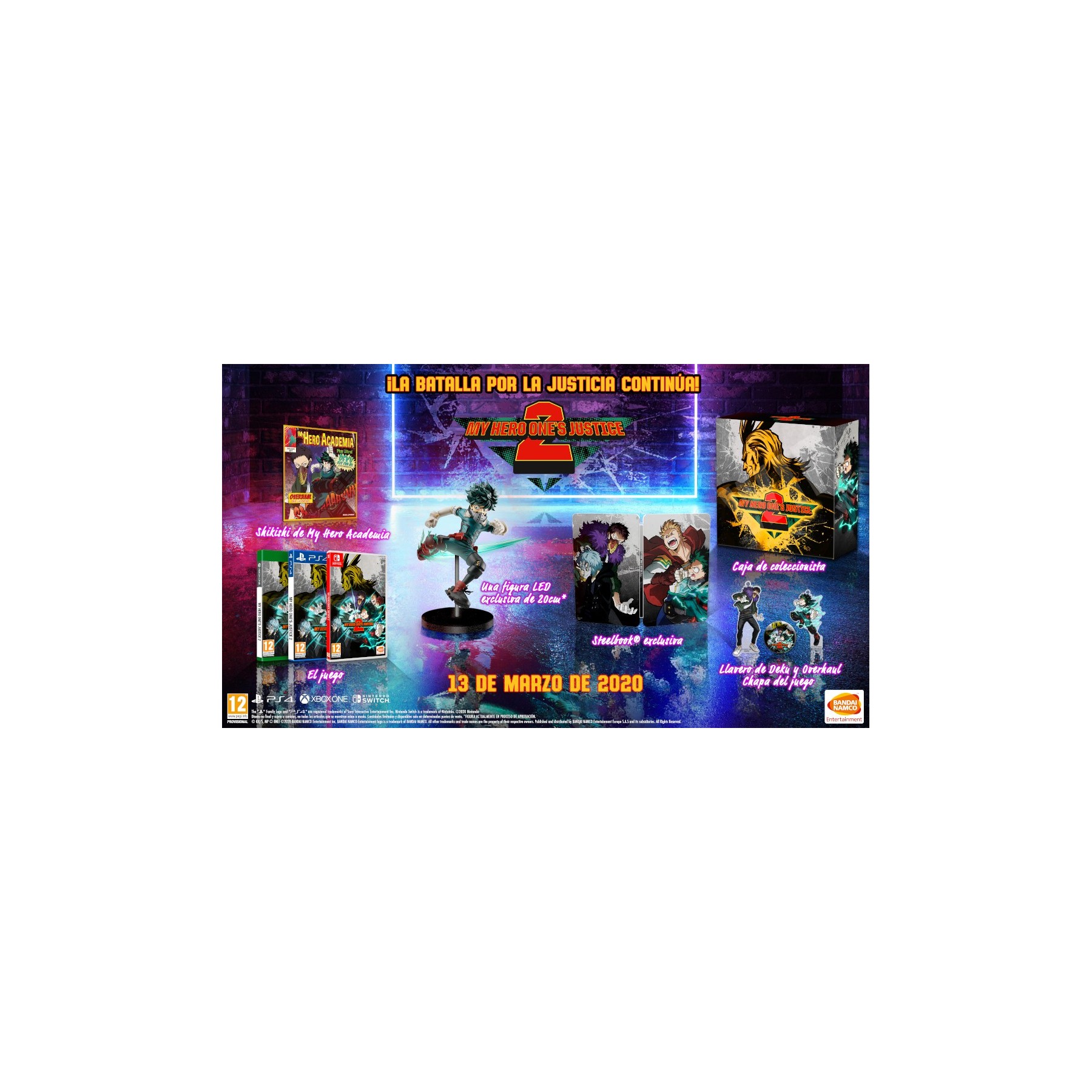 MY HERO ONE’S JUSTICE 2 PLUS ULTRA EDITION