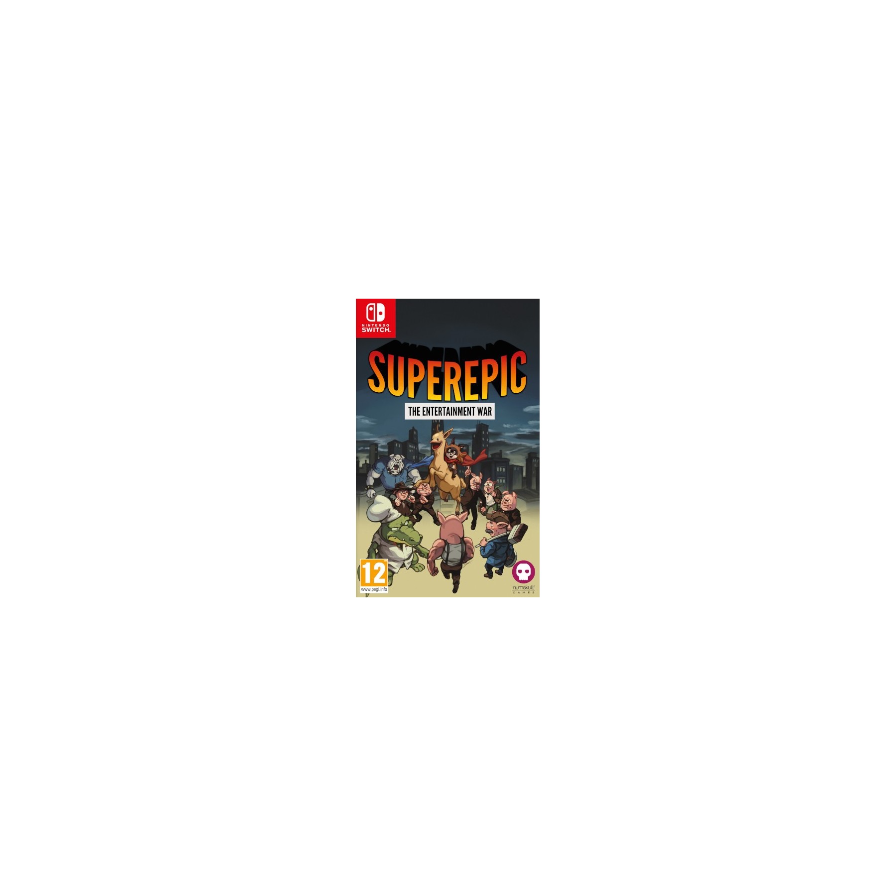 Superepic The Entertainment War Juego para Consola Nintendo Switch [PAL ESPAÑA]