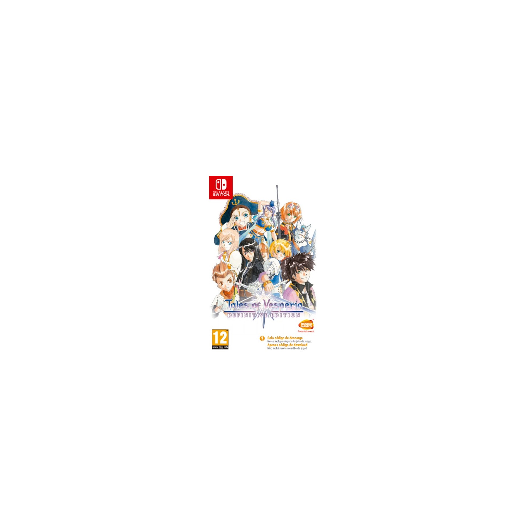 Tales Of Vesperia: Definitive Edition [DIGITAL] Juego para Consola Nintendo Switch [PAL ESPAÑA]