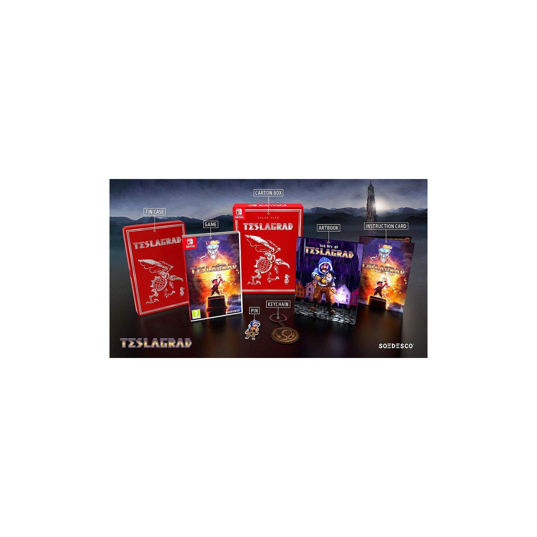 Teslagrad Value Pack Juego para Consola Nintendo Switch [PAL ESPAÑA]