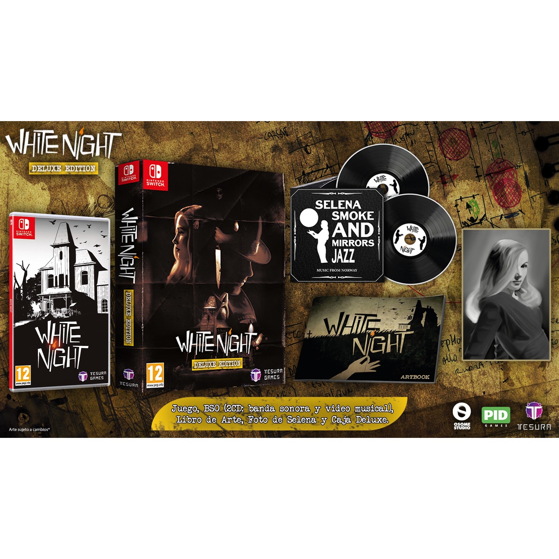 White Night Deluxe Edition Juego para Consola Nintendo Switch [PAL ESPAÑA]