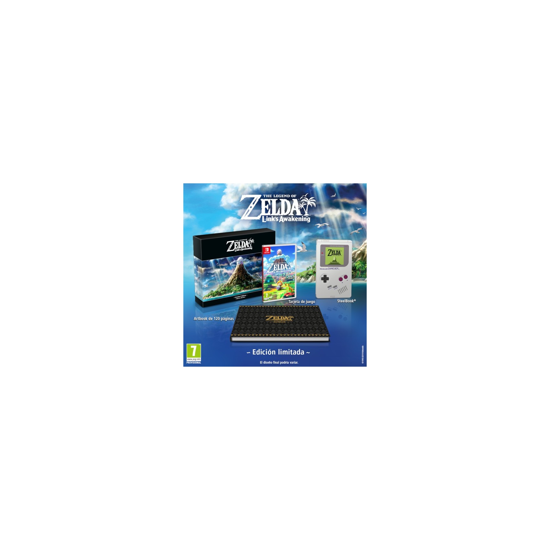 The Legend Of Zelda Link'S Awakening Limited Ed. (Imp) Juego para Consola Nintendo Switch [PAL ESPAÑA]