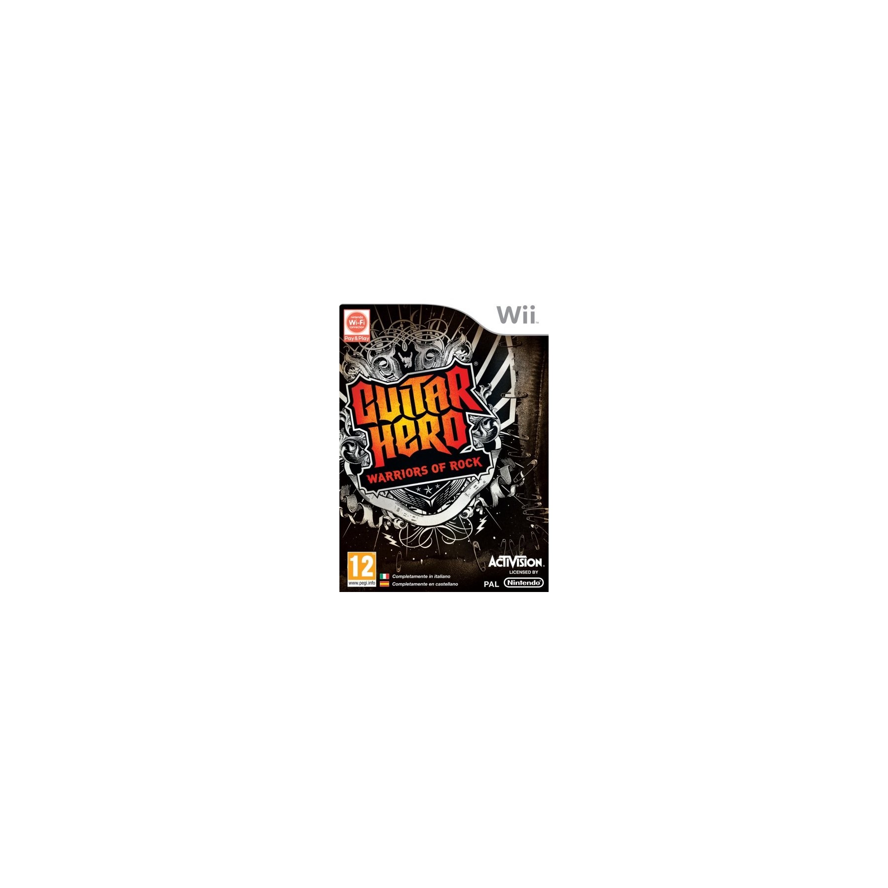 Guitar Hero:Warriors Of Rock Juego para Consola Nintendo Wii [PAL ESPAÑA]
