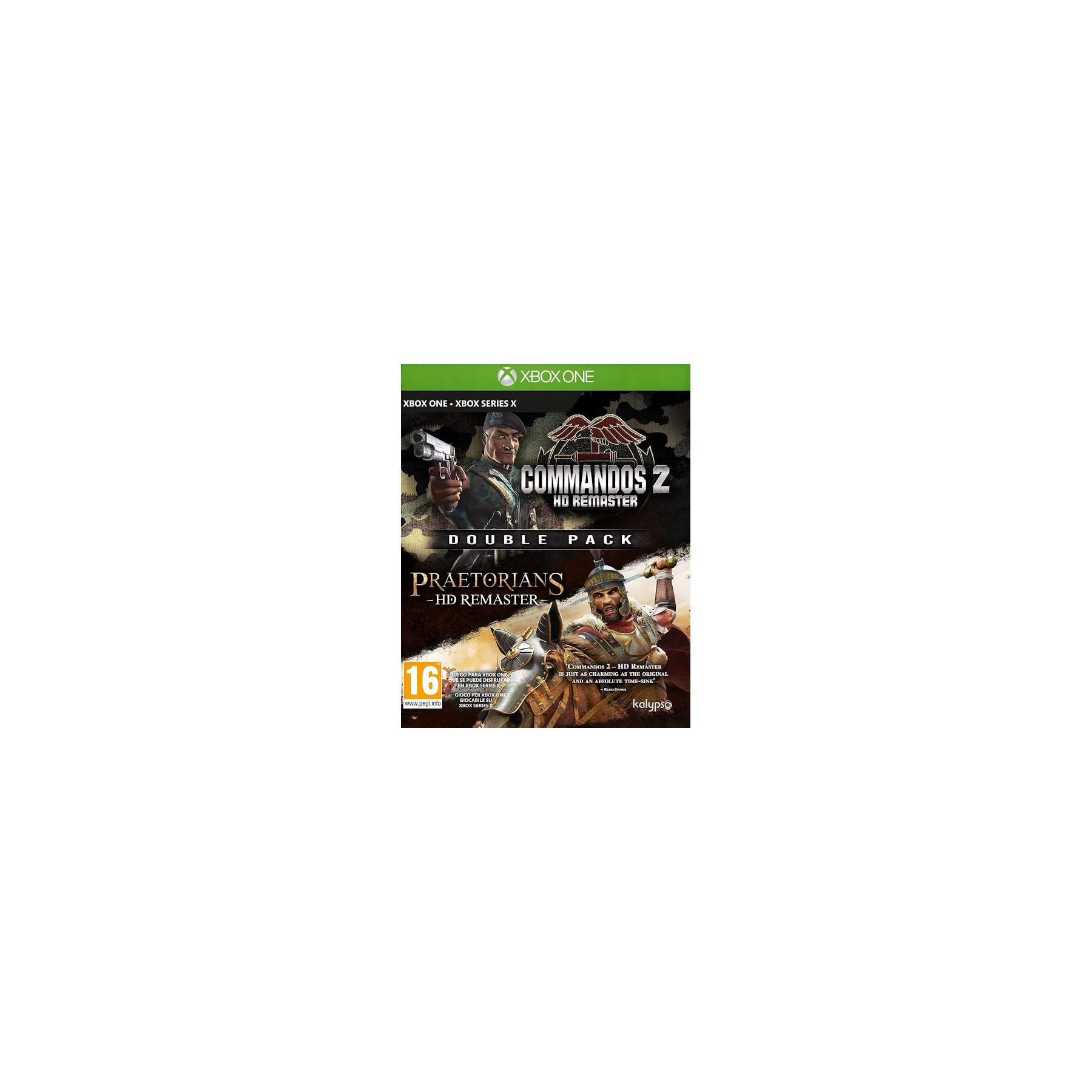 Commandos 2 & Praetorians:Hd Remaster Double Pack Juego para Consola Microsoft XBOX One [PAL ESPAÑA]