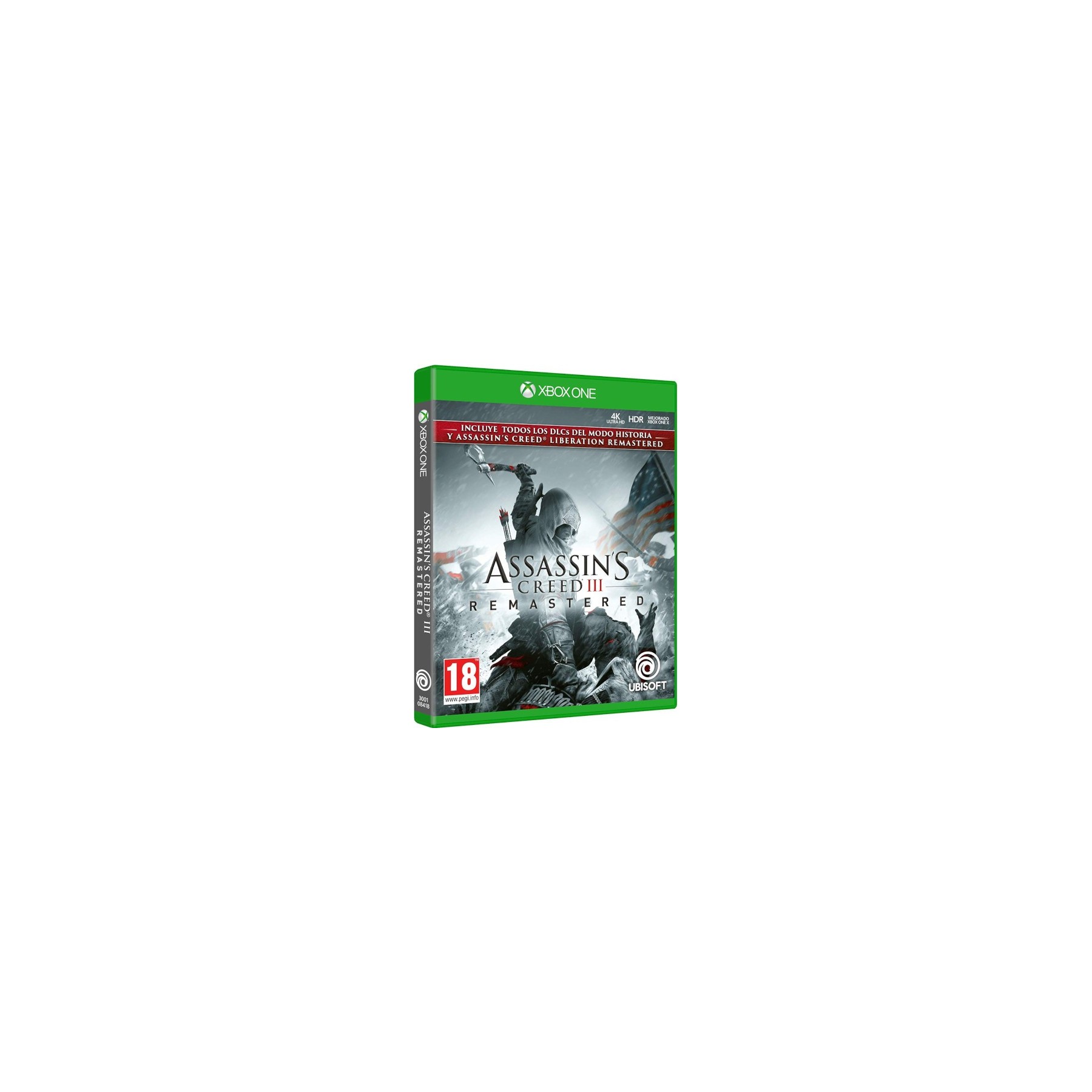Assassin'S Creed Iii Remastered (Incluye Assassin'S Creed Liberation) Juego para Consola Microsoft XBOX One [PAL ESPAÑA]