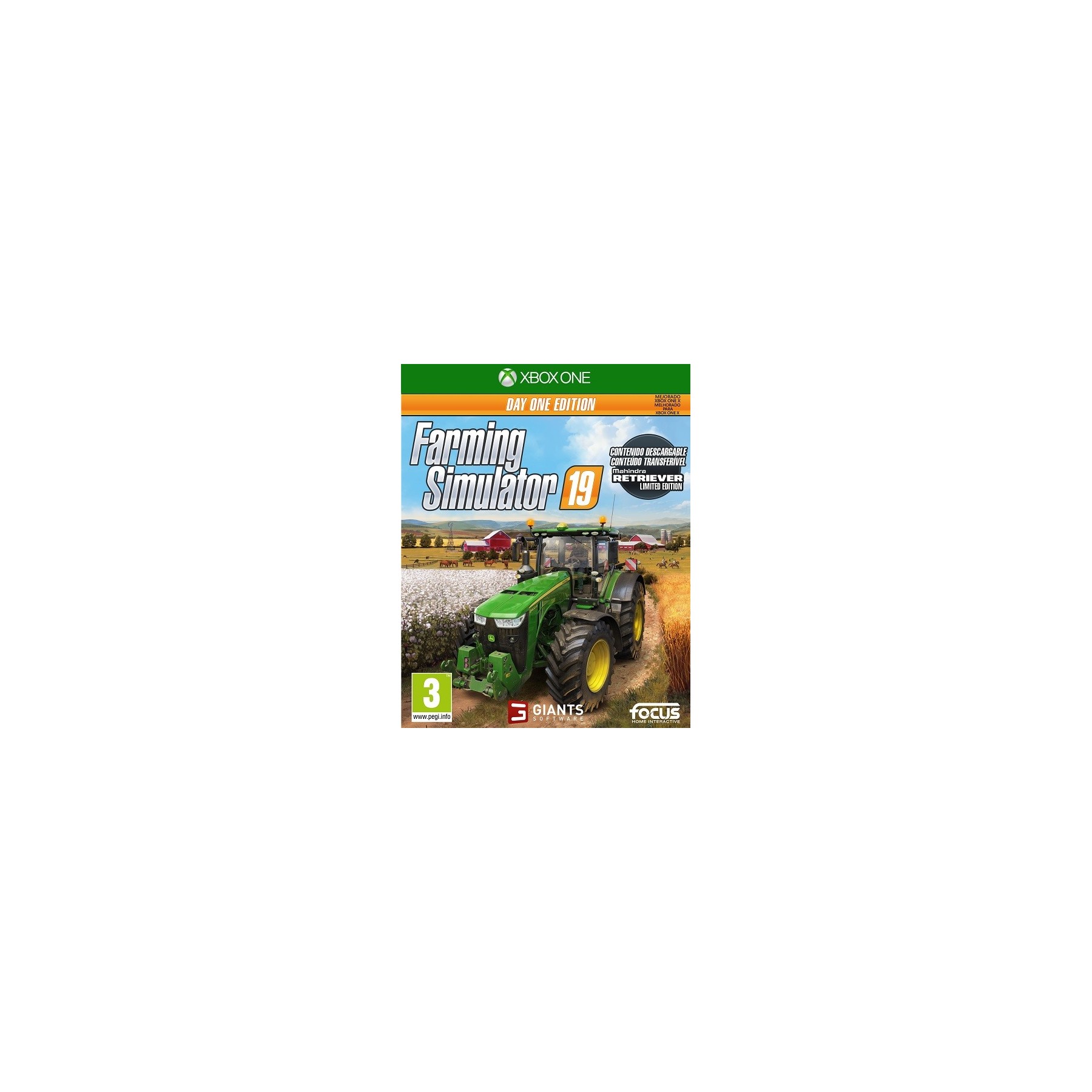 Farming Simulator 19 Day One Edition Juego para Consola Microsoft XBOX One [PAL ESPAÑA]