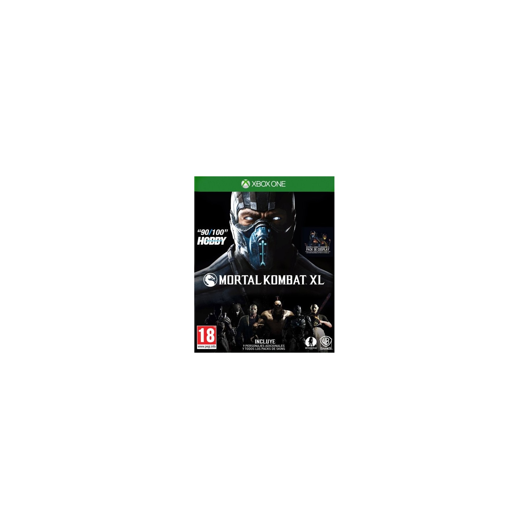 Mortal Kombat Xl (Incluye Pack De Cosplay) Juego para Consola Microsoft XBOX One [PAL ESPAÑA]