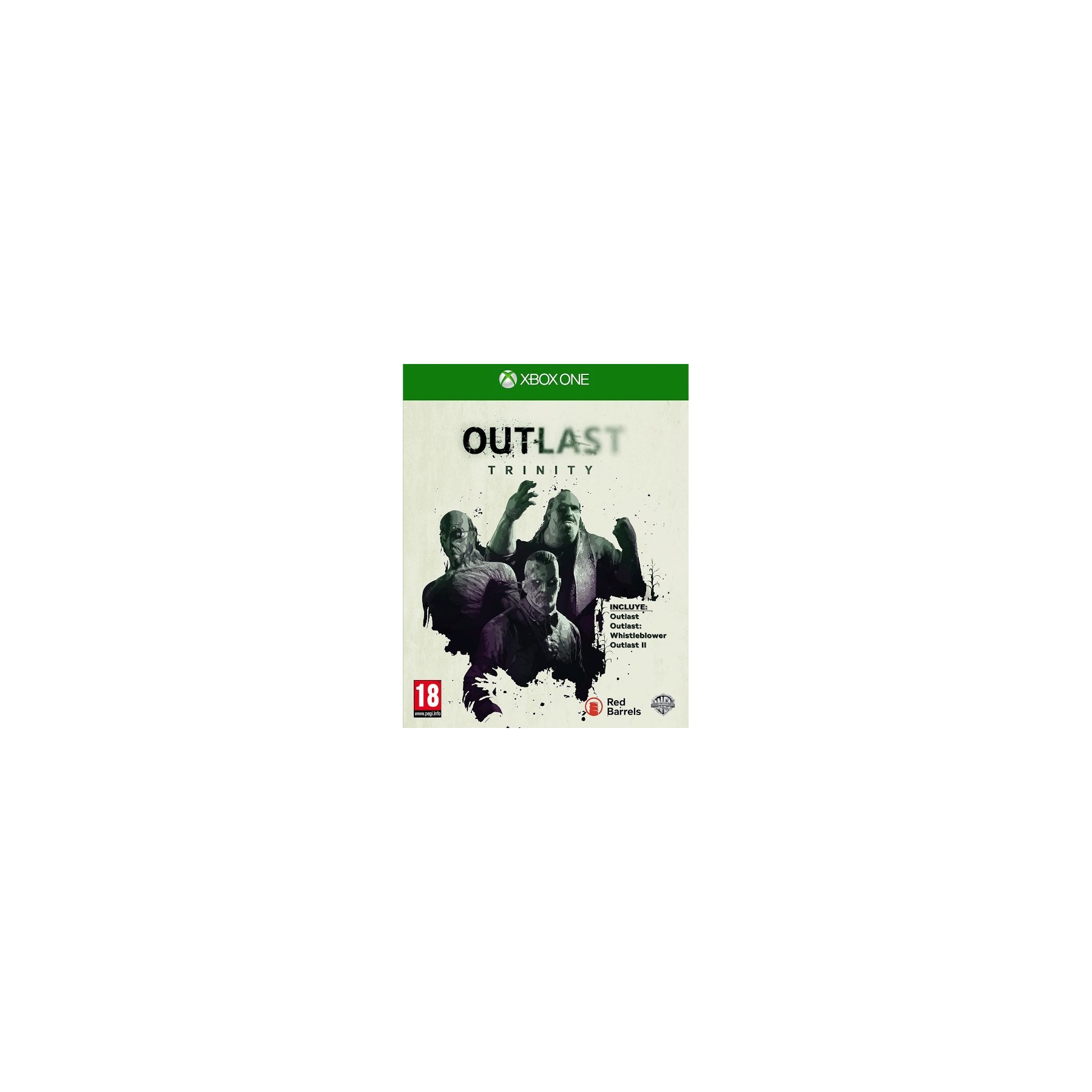 Outlast Trinity (Outlast+Outlast Whistleblower+Outlast Ii) Juego para Consola Microsoft XBOX One [PAL ESPAÑA]