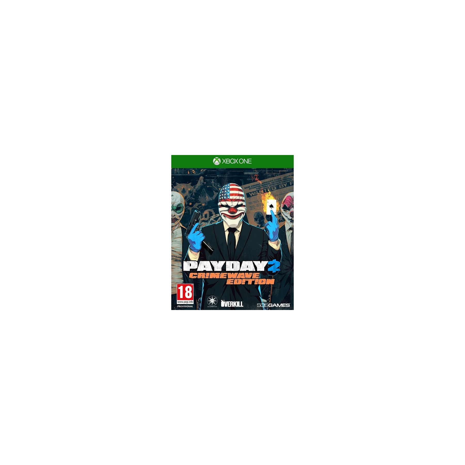 Payday 2 Crimewave Edition Juego para Consola Microsoft XBOX One [PAL ESPAÑA]