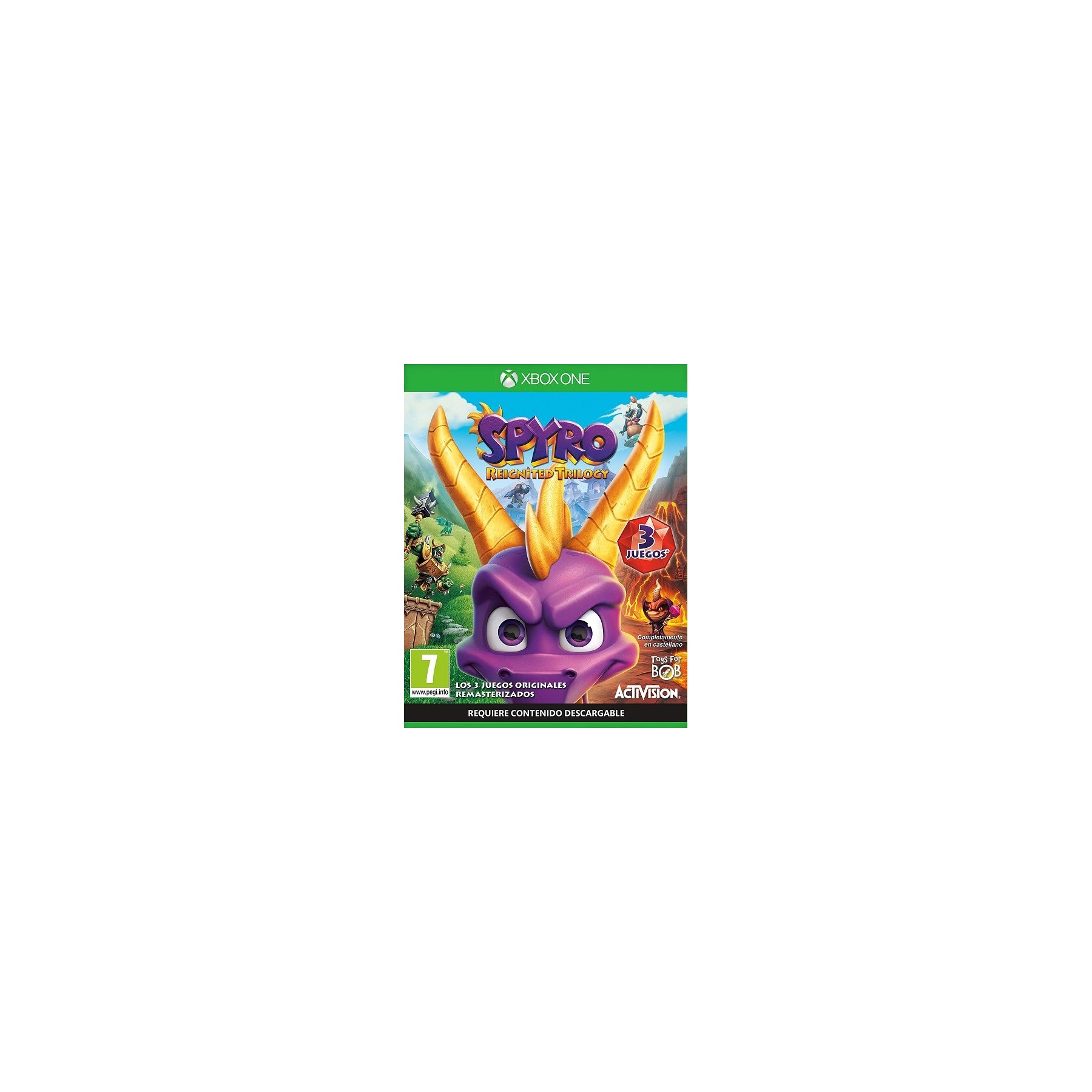 Spyro Reignited Trilogy Juego para Consola Microsoft XBOX One [PAL ESPAÑA]