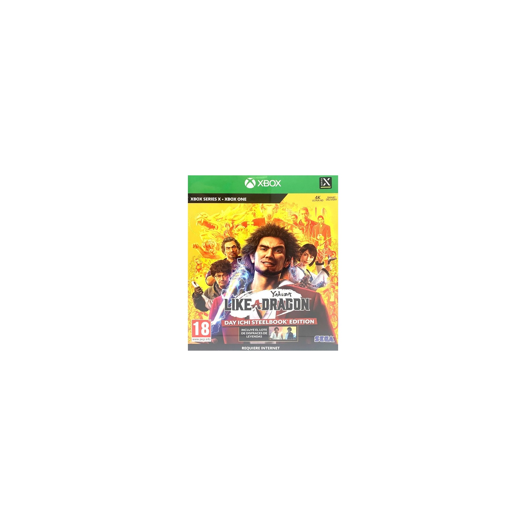 Yakuza Like A Dragon: Day Ichi Steelbook Edition (Xbox Series) Juego para Consola Microsoft XBOX One [PAL ESPAÑA]