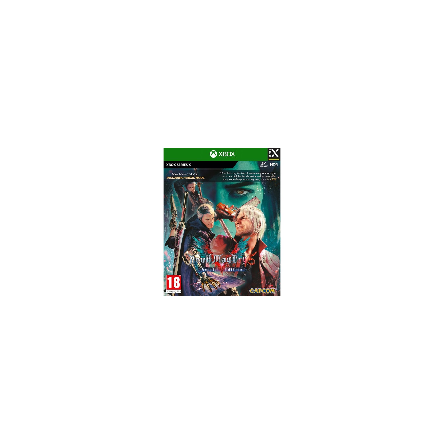 Devil May Cry 5 -Special Edition- Juego para Consola Microsoft XBOX Series X [PAL ESPAÑA]