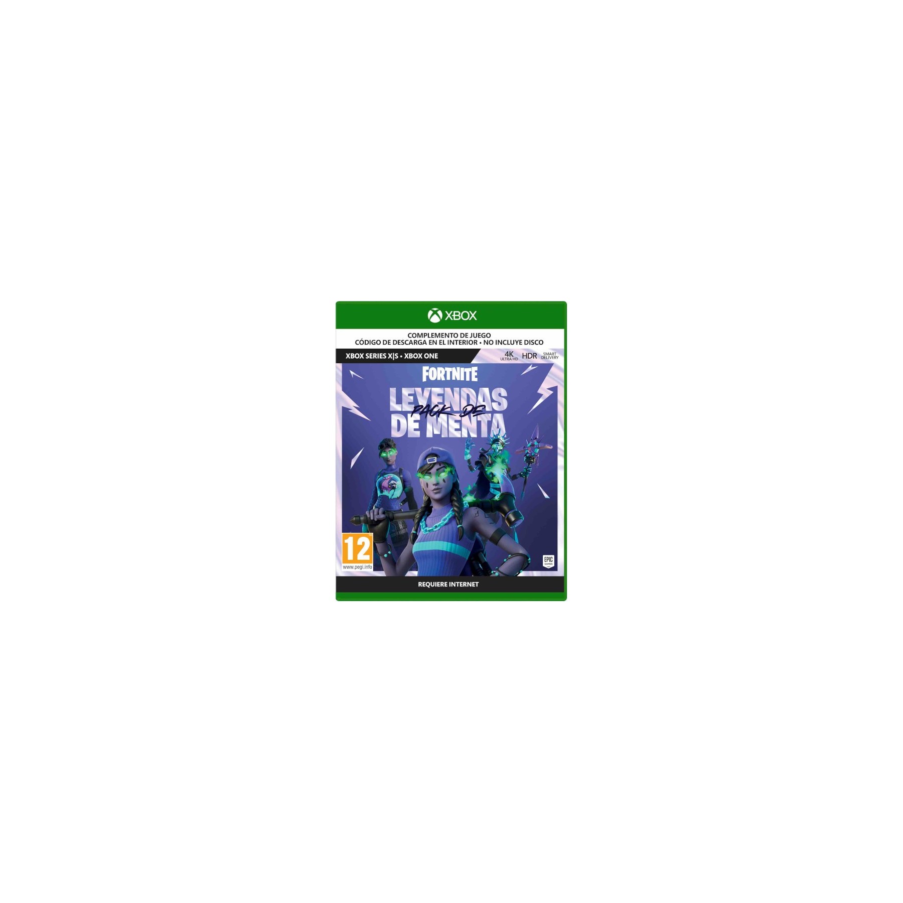 Fortnite: Pack De Leyendas De Menta [ DIGITAL ] (Xbone) Juego para Consola Microsoft XBOX Series X [PAL ESPAÑA]
