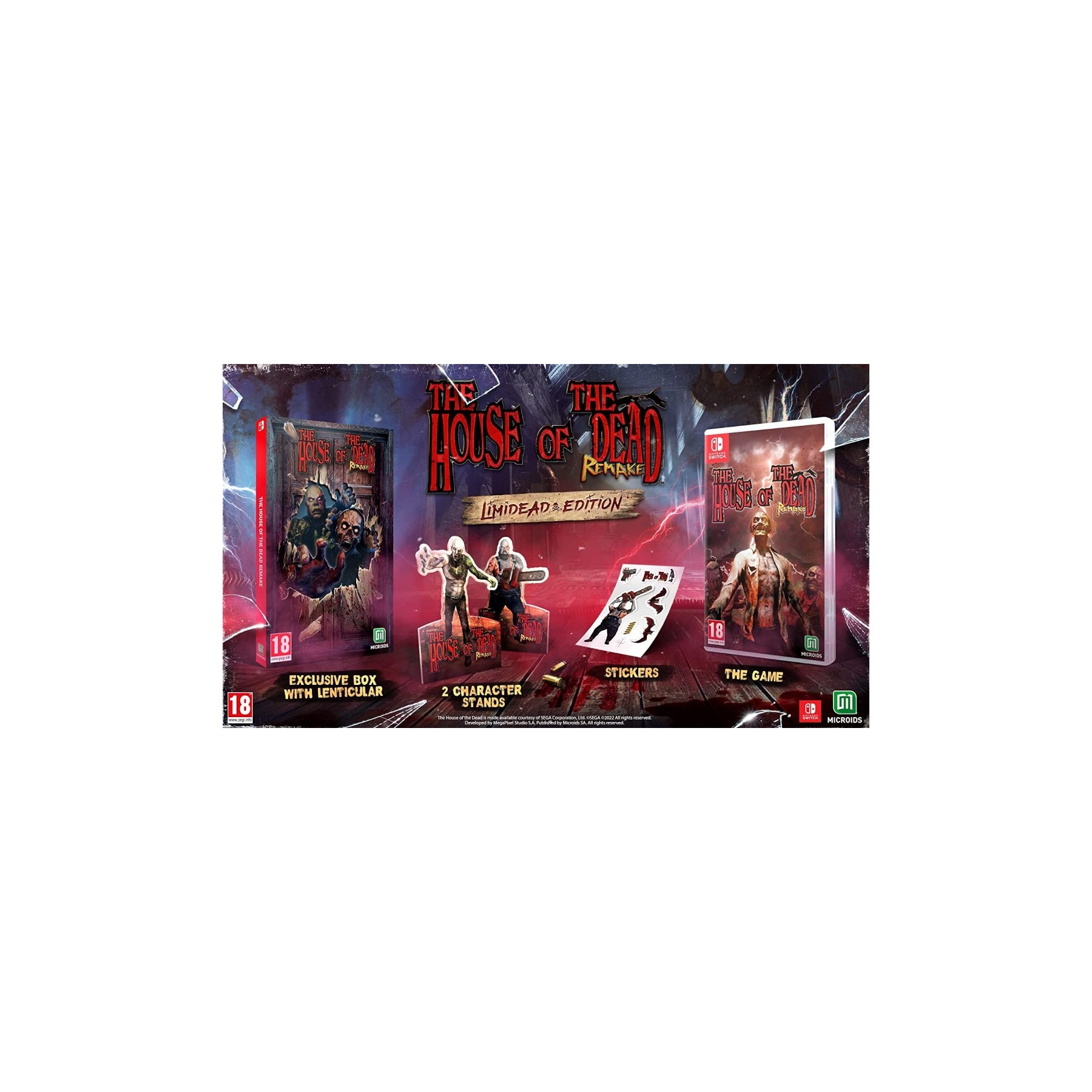 House Of The Dead Remake Limidead Edition Juego para Consola Nintendo Switch [PAL ESPAÑA]