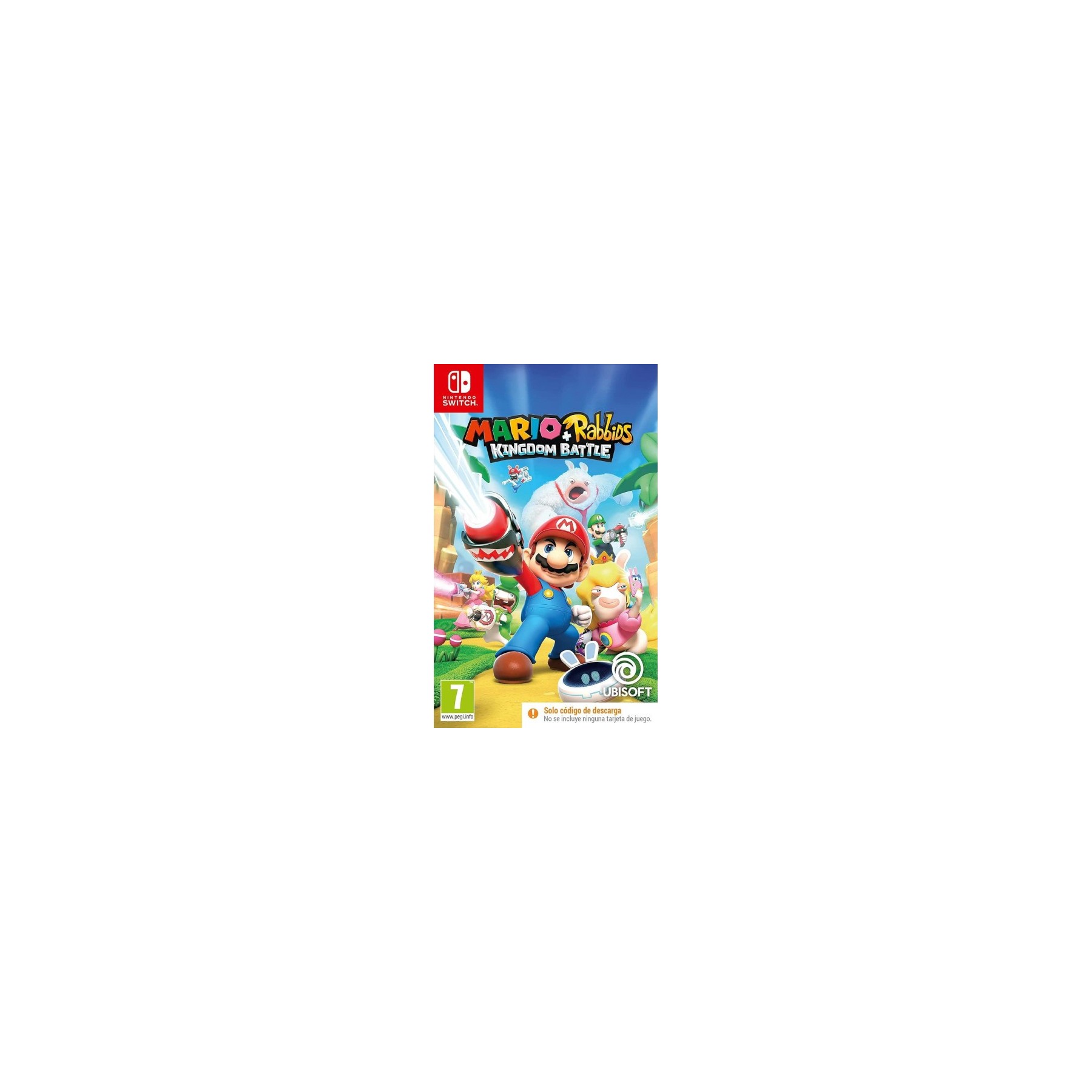 Mario + Rabbids Kingdom Battle [ DIGITAL ] Juego para Consola Nintendo Switch [PAL ESPAÑA]